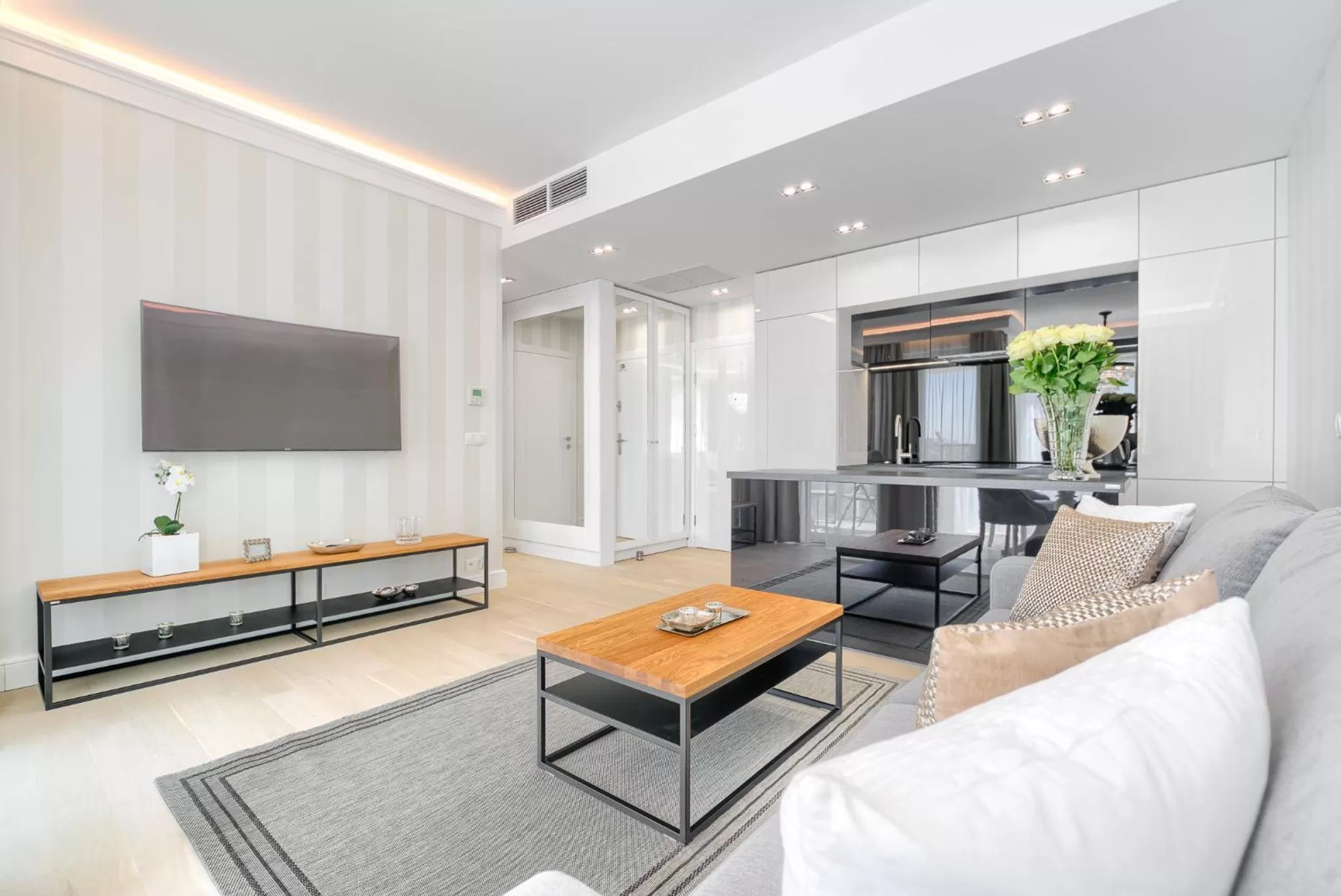 Communal lounge/ TV room in Dune Resort Mielno - C