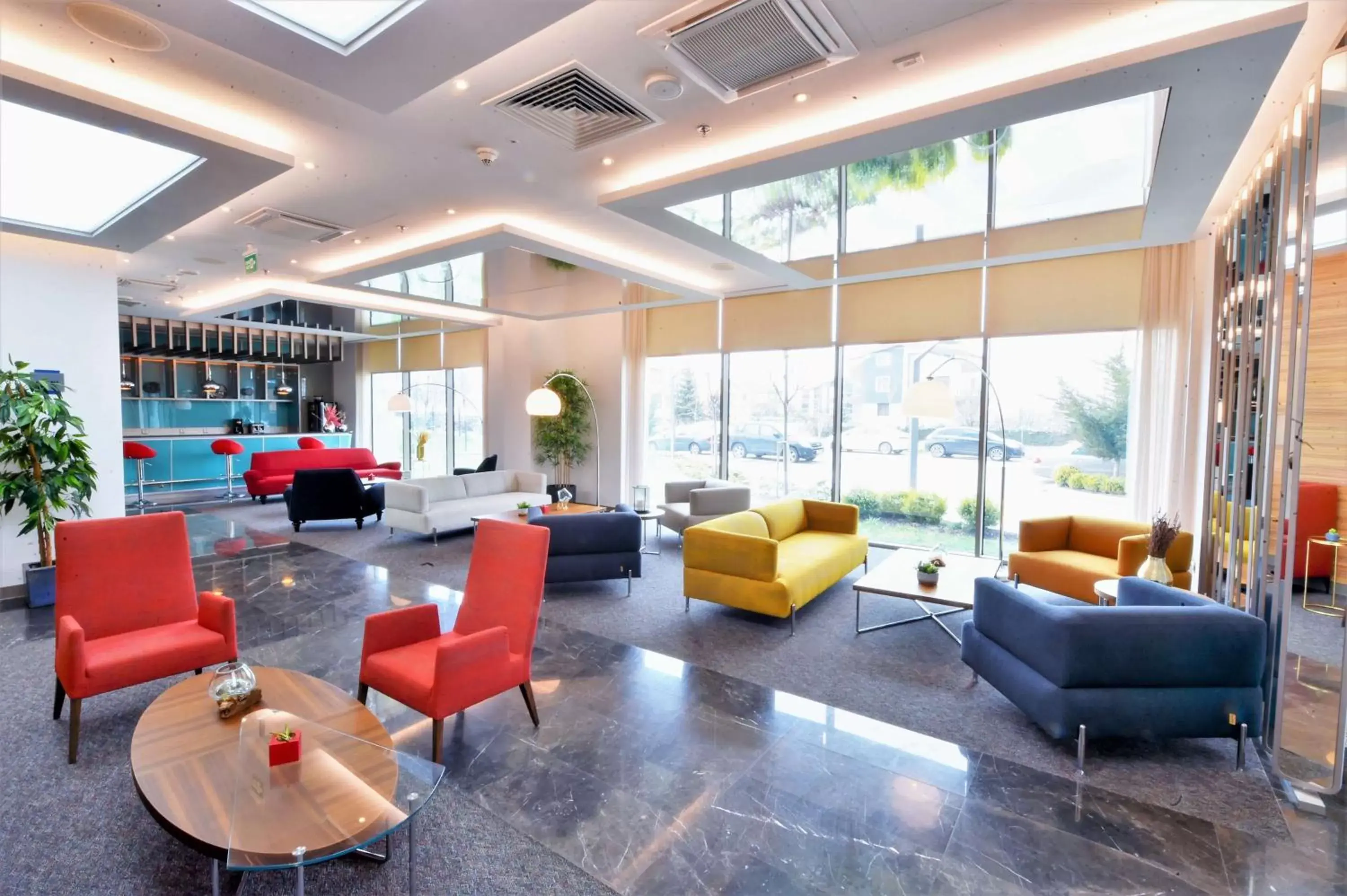 Dining area, Lobby/Reception in DoubleTree by Hilton Ankara Incek