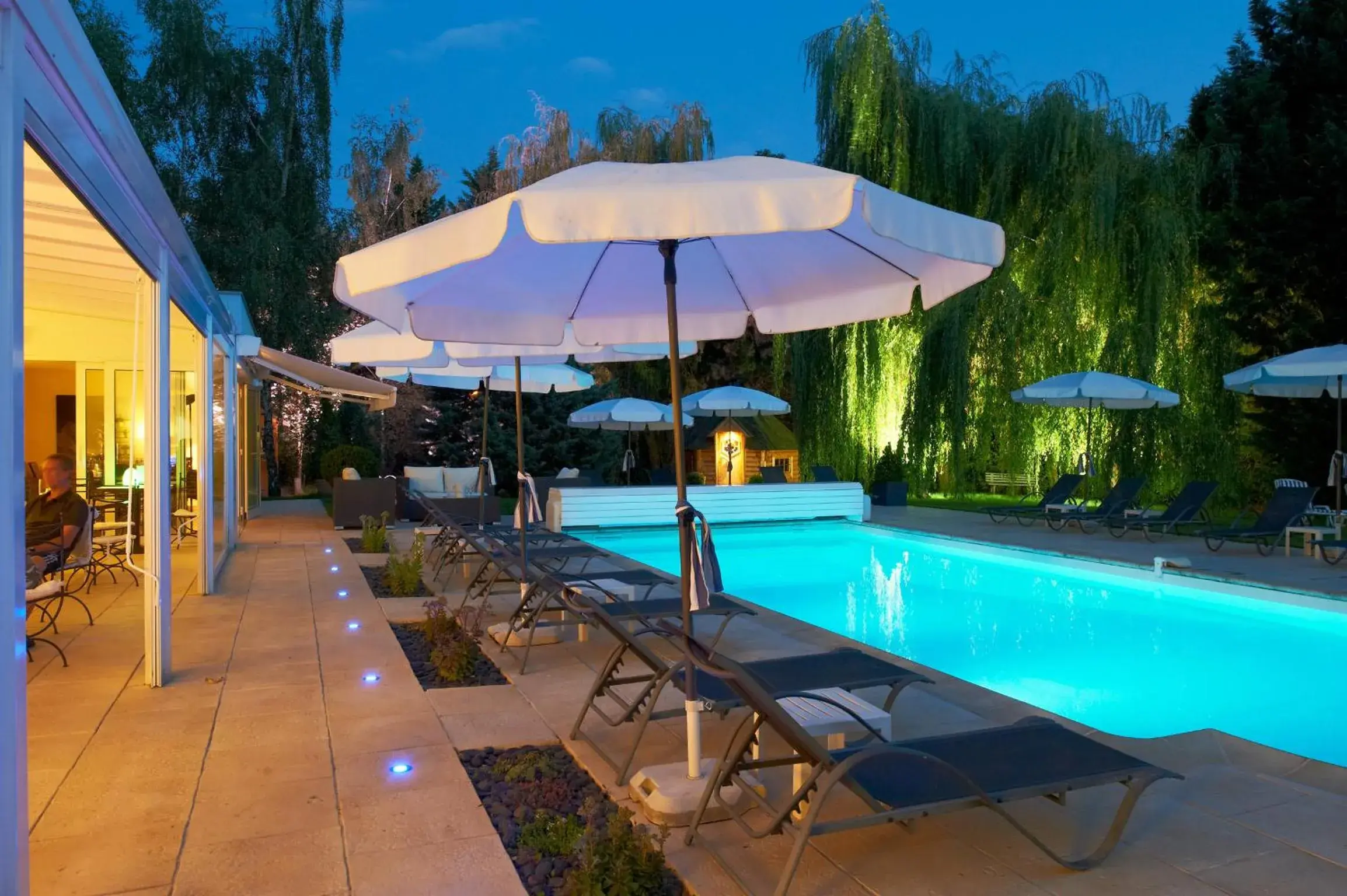 Balcony/Terrace, Swimming Pool in Les Jardins D'Adalric