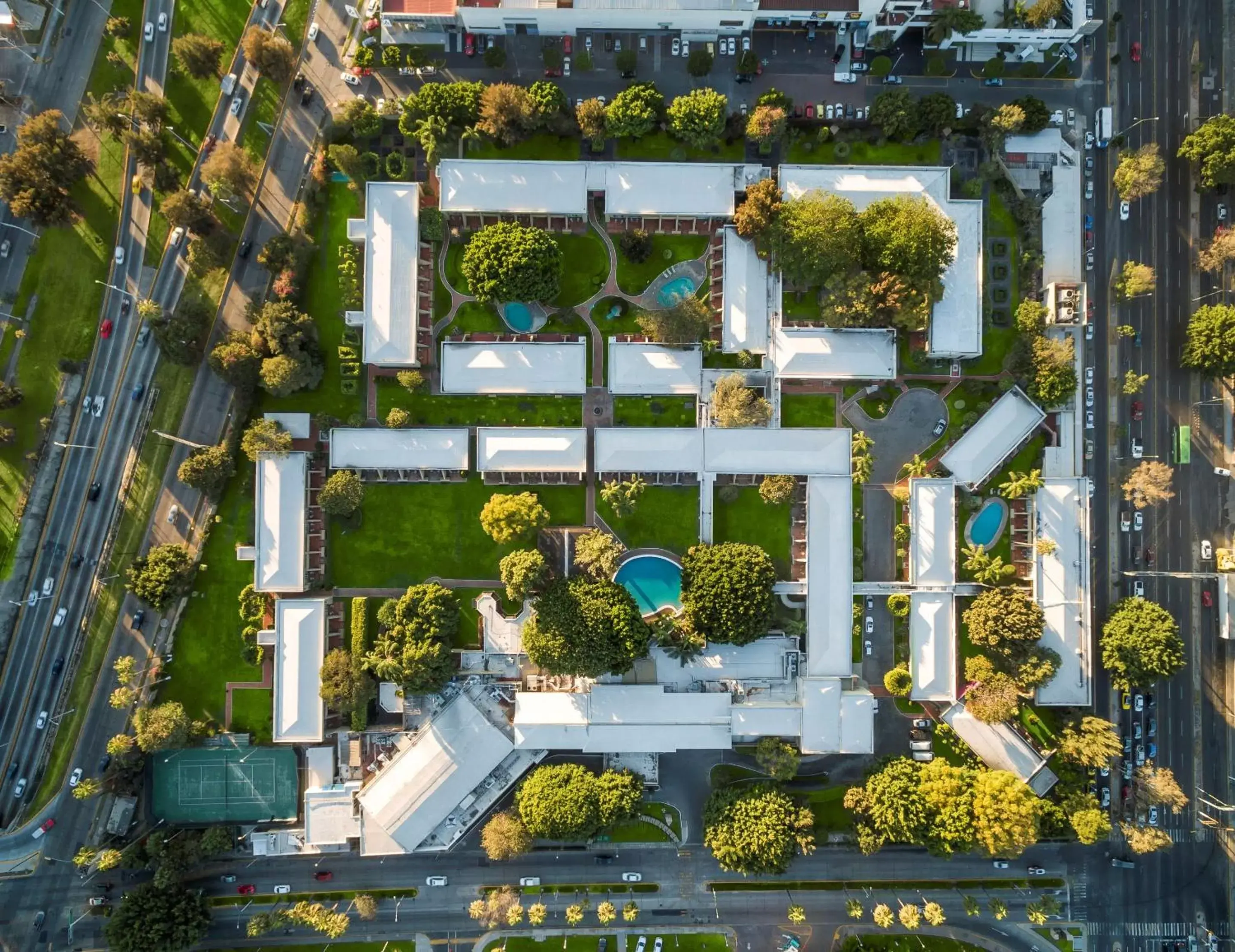 Bird's eye view, Bird's-eye View in Camino Real Guadalajara