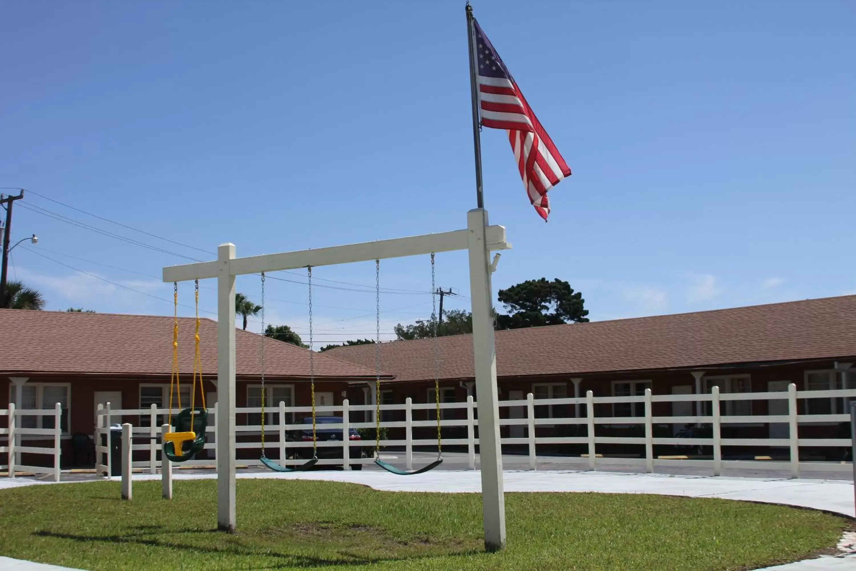 Children play ground, Property Building in Budget Inn - Saint Augustine