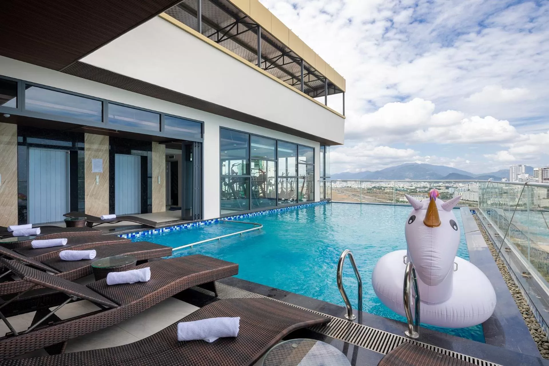 Swimming pool in Miracle Luxury Nha Trang