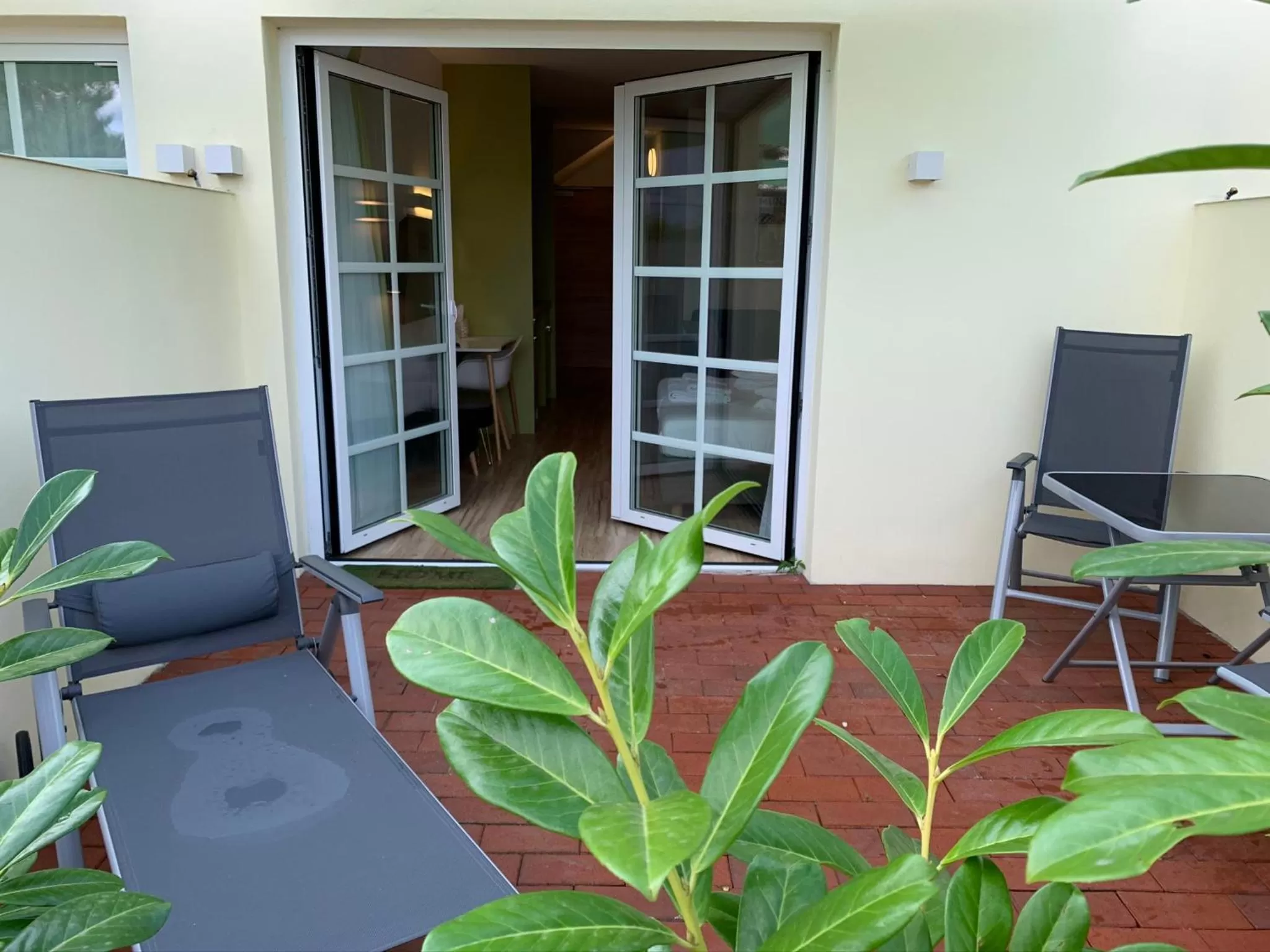 Balcony/Terrace in Park-Lodge Am Rohrbusch