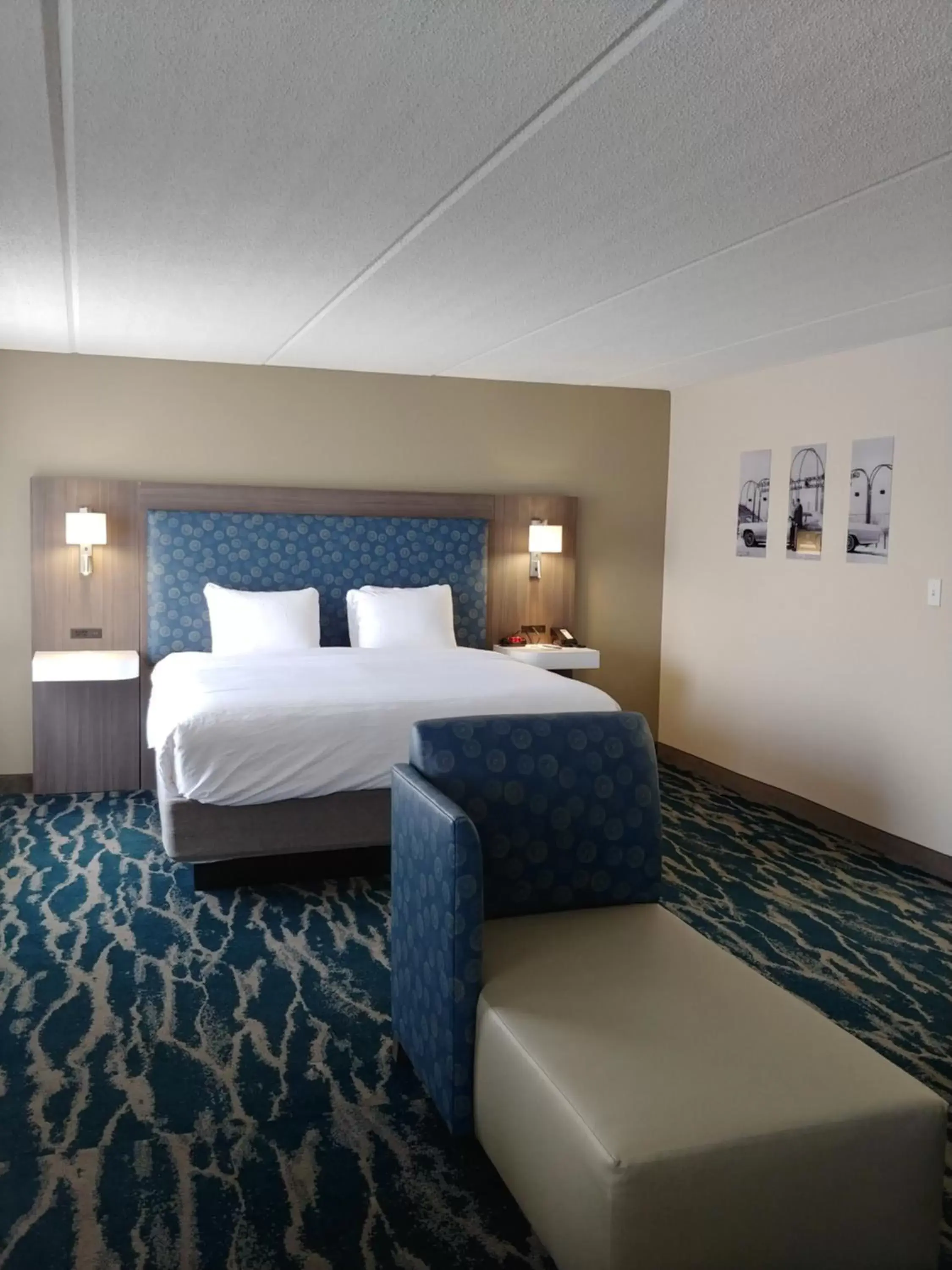 Bed in Comfort Inn & Suites Greenville Near Convention Center