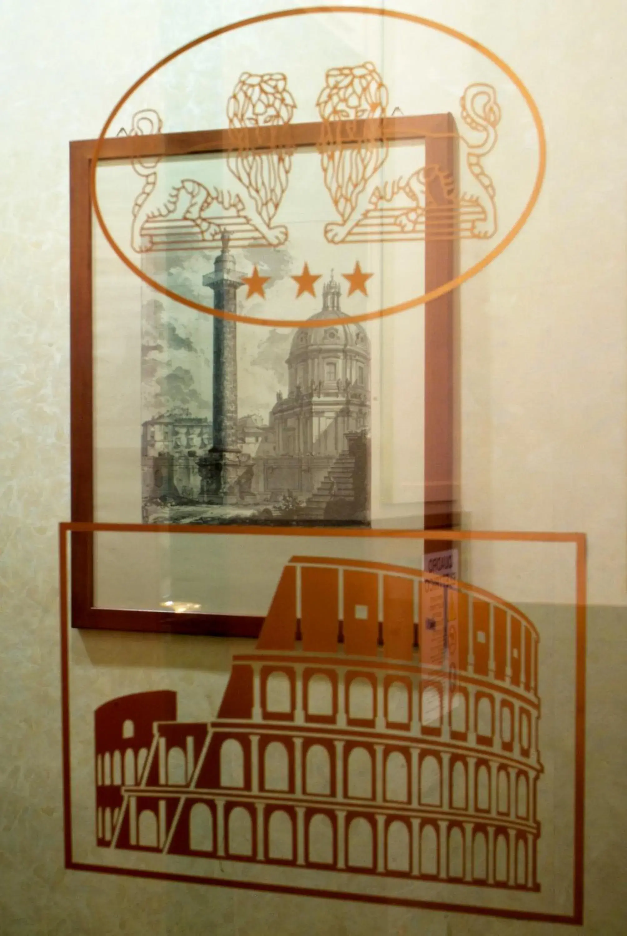 Decorative detail in Hotel Argentina
