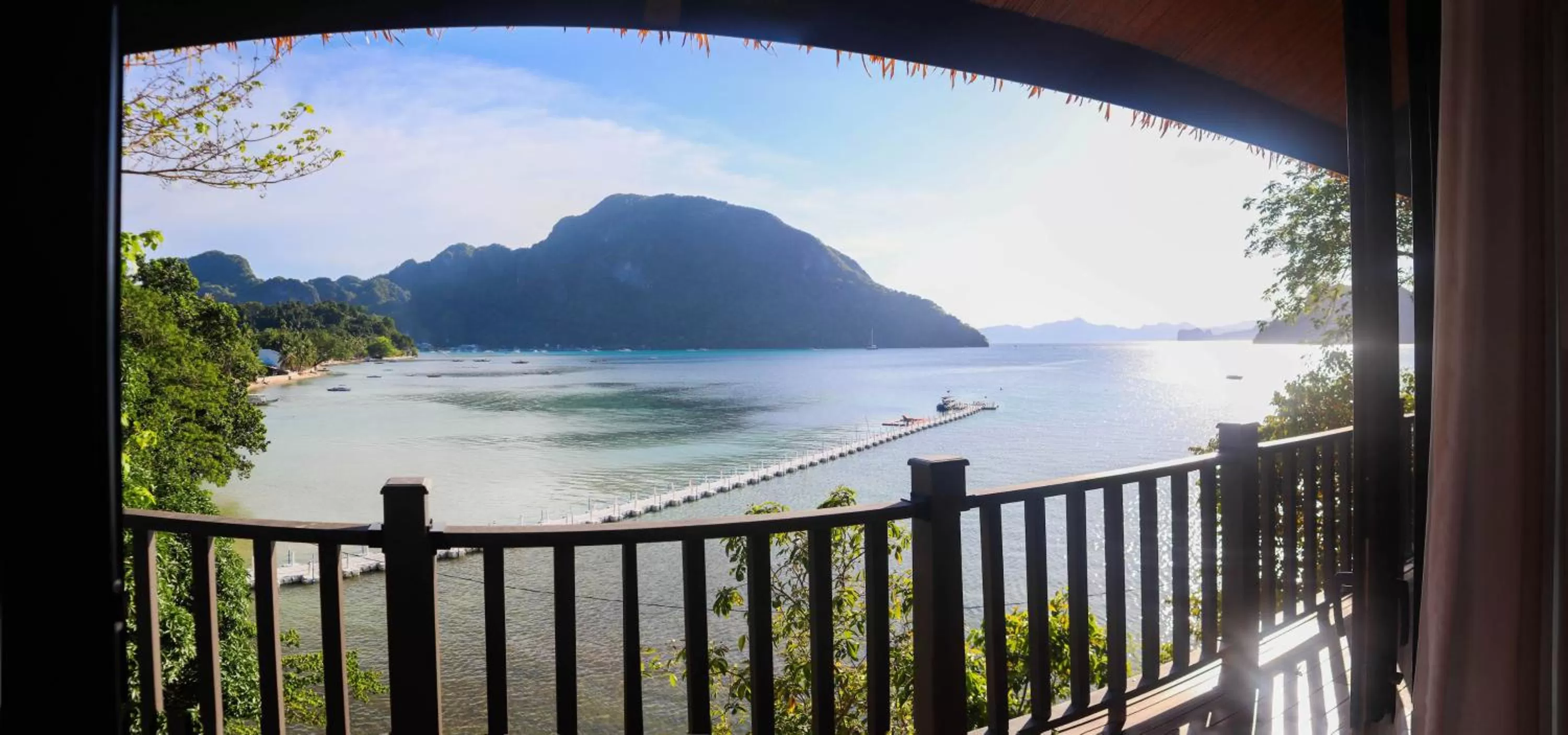 Sea view in Lihim Resorts