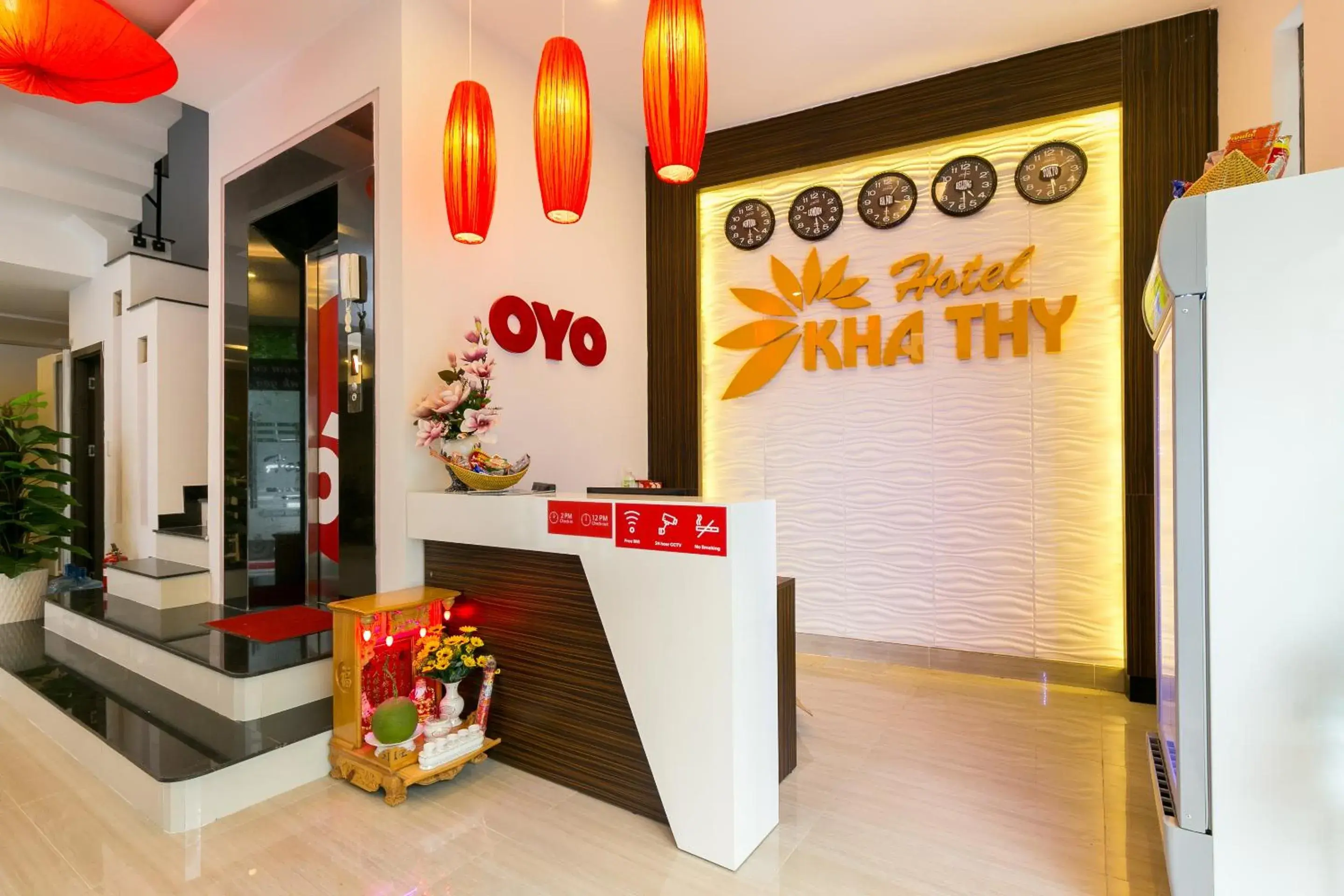 Lobby or reception in Kha Thy Hotel