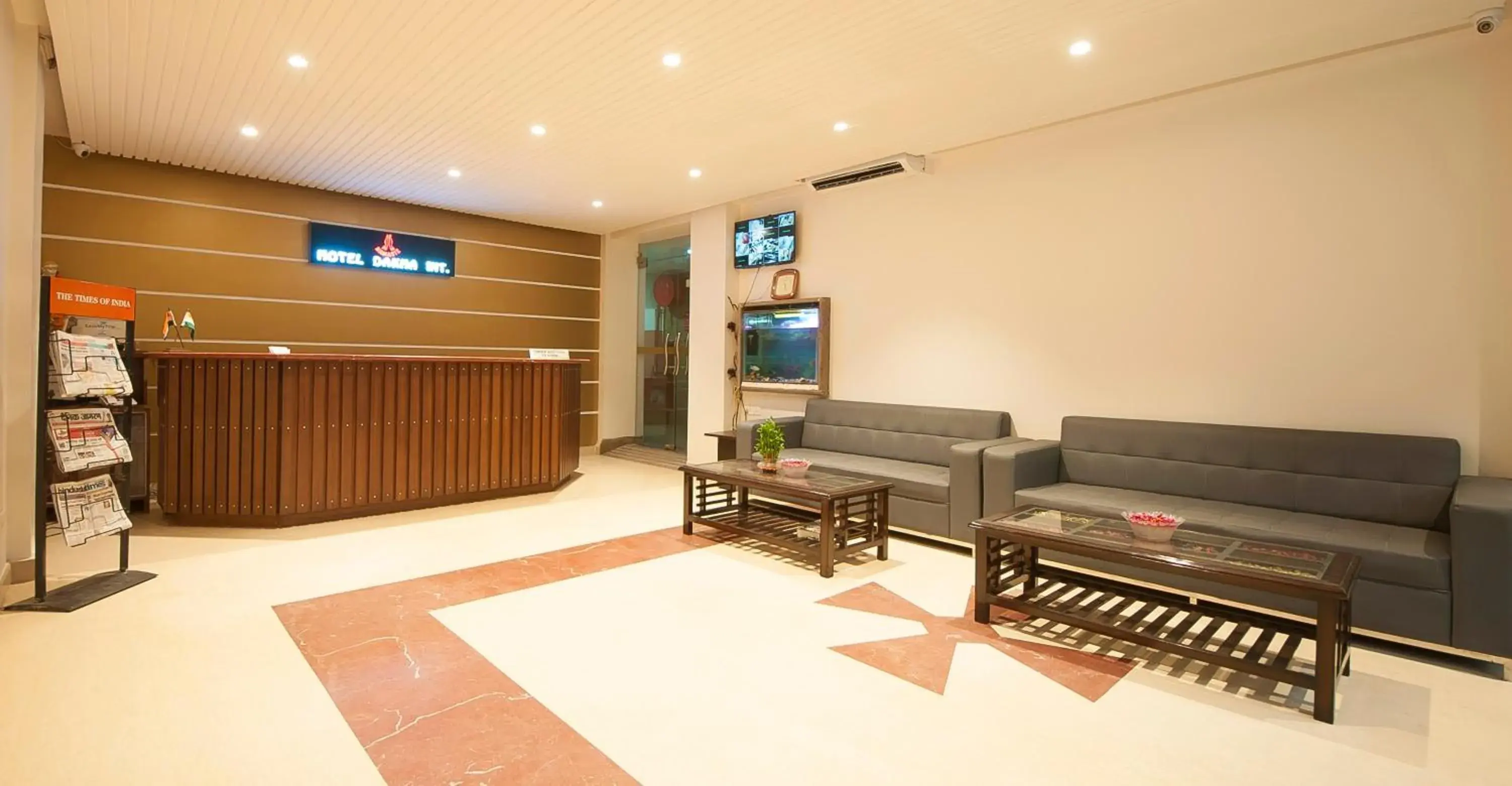 Lobby or reception in Hotel Dakha International