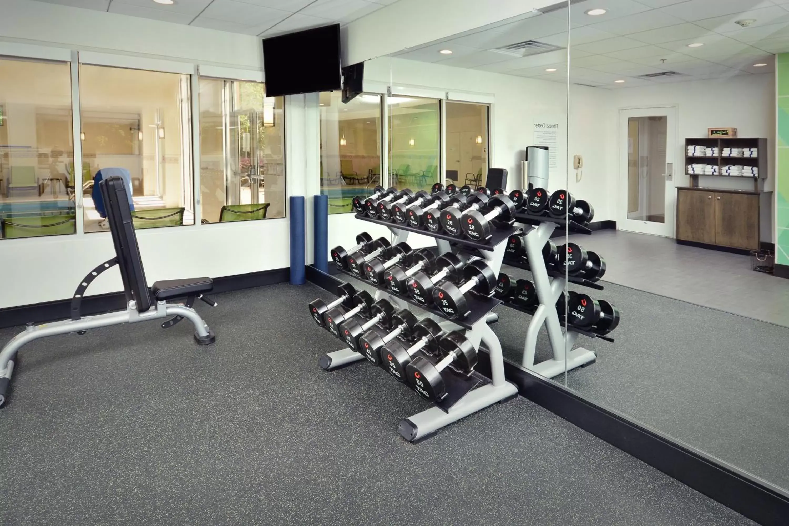 Fitness centre/facilities, Fitness Center/Facilities in Holiday Inn Raleigh Durham Airport, an IHG Hotel