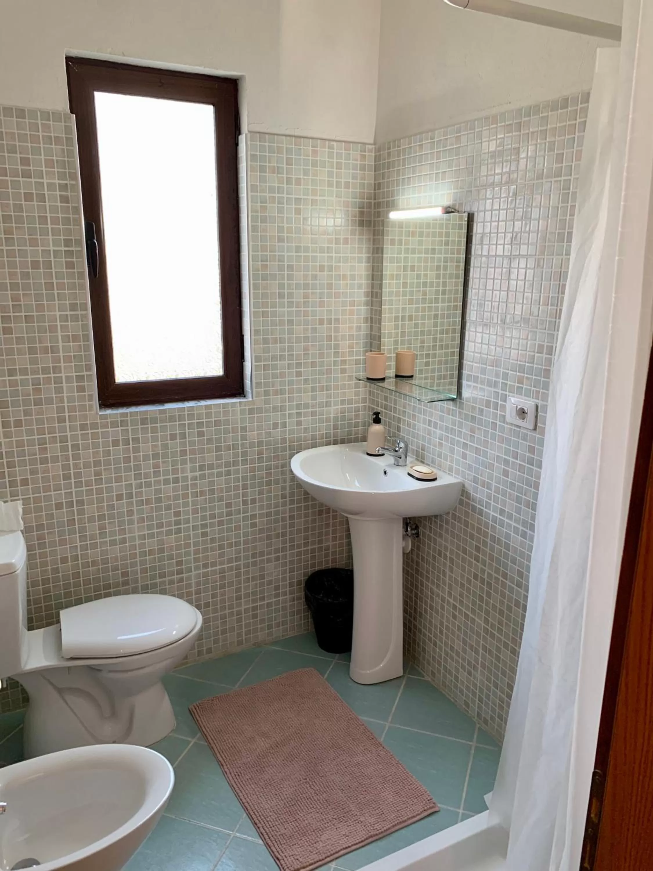 Toilet in Guesthouse Villa Rosa Berat
