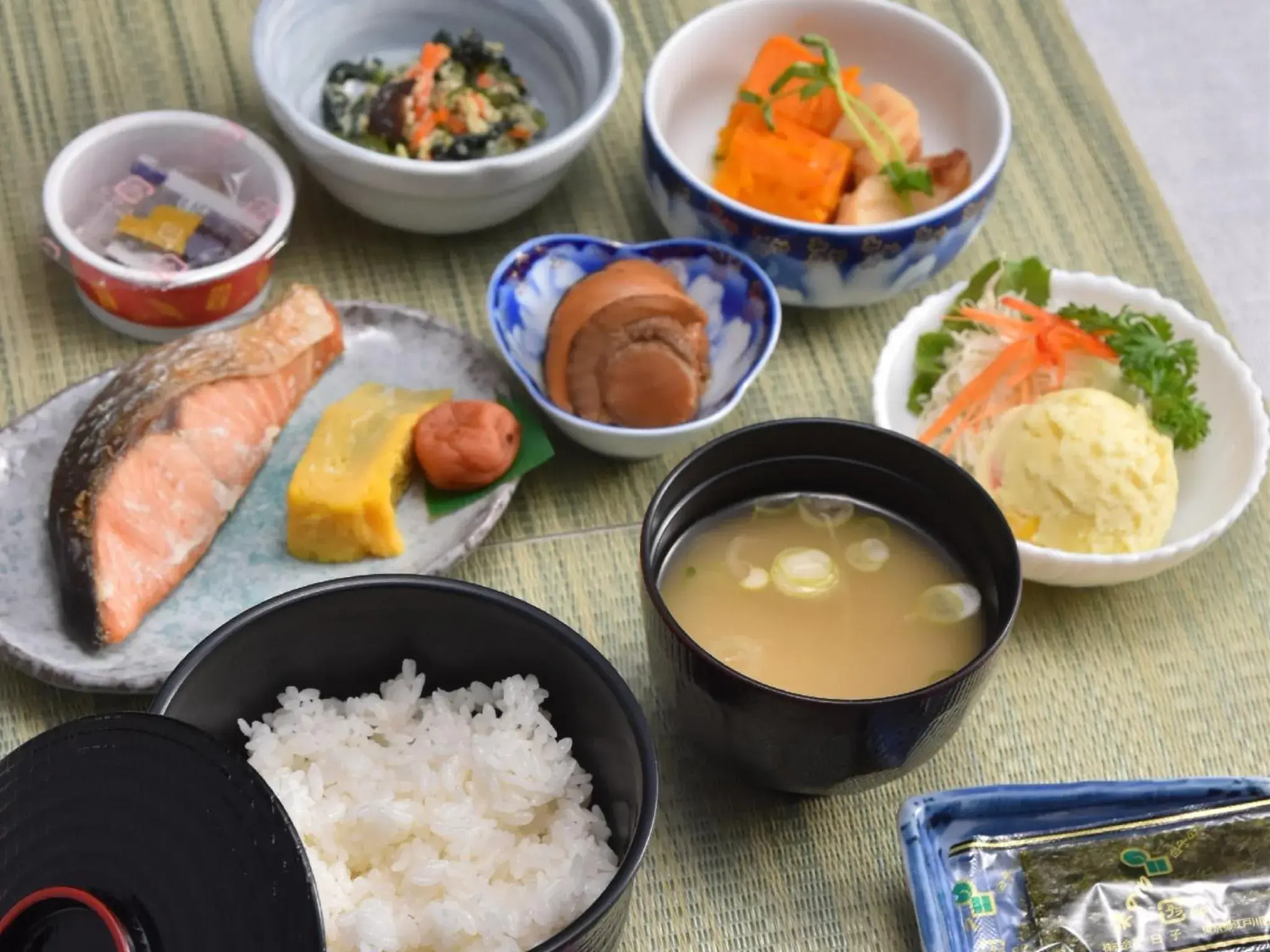 Breakfast in Kitami Towa Hotel