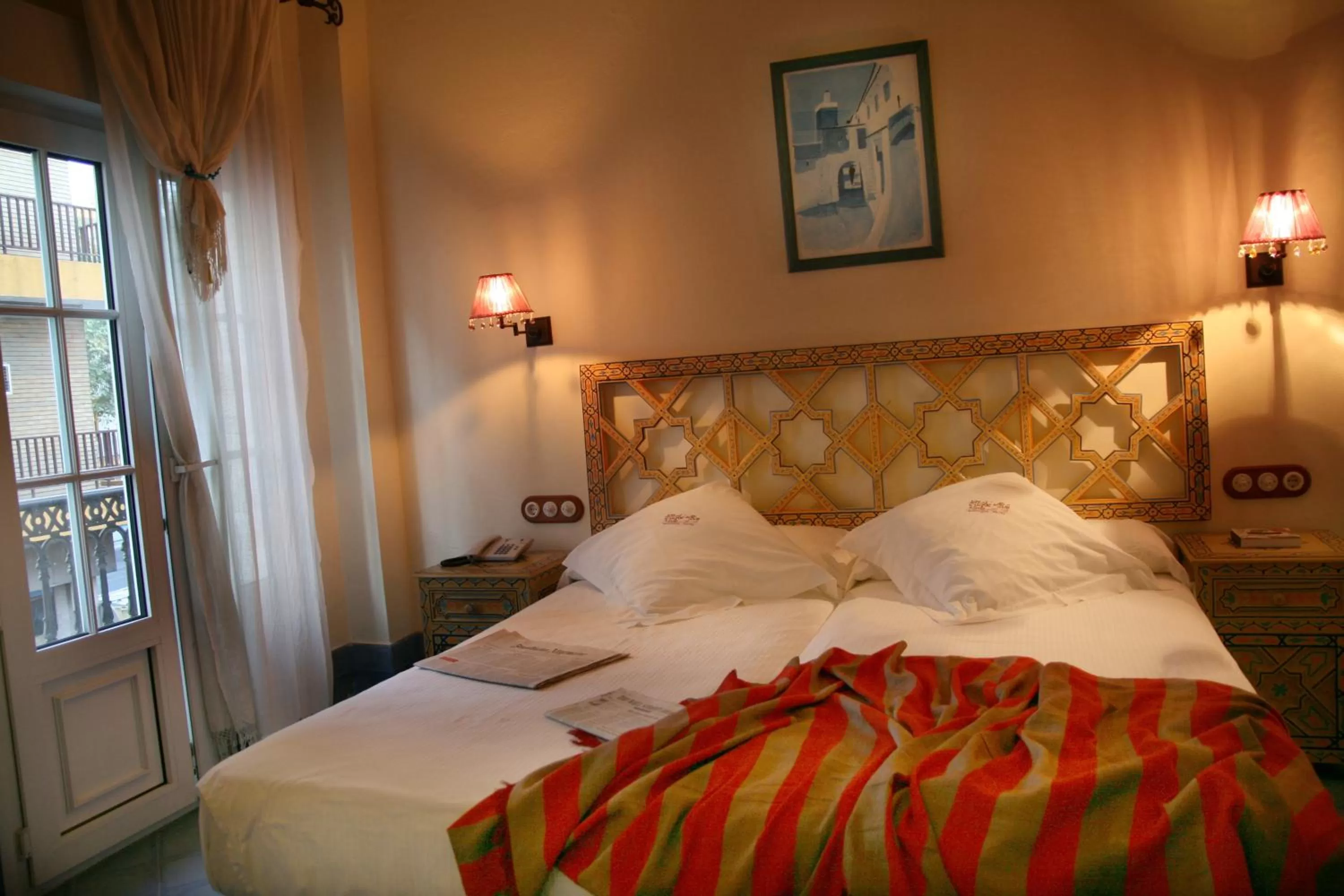 Bed in Alcoba del Rey de Sevilla