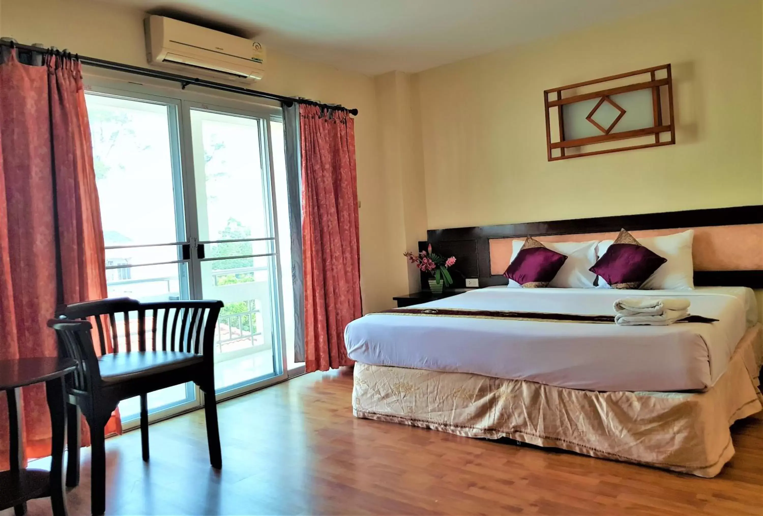 Bedroom in Pangviman Place Resotel SHA Plus