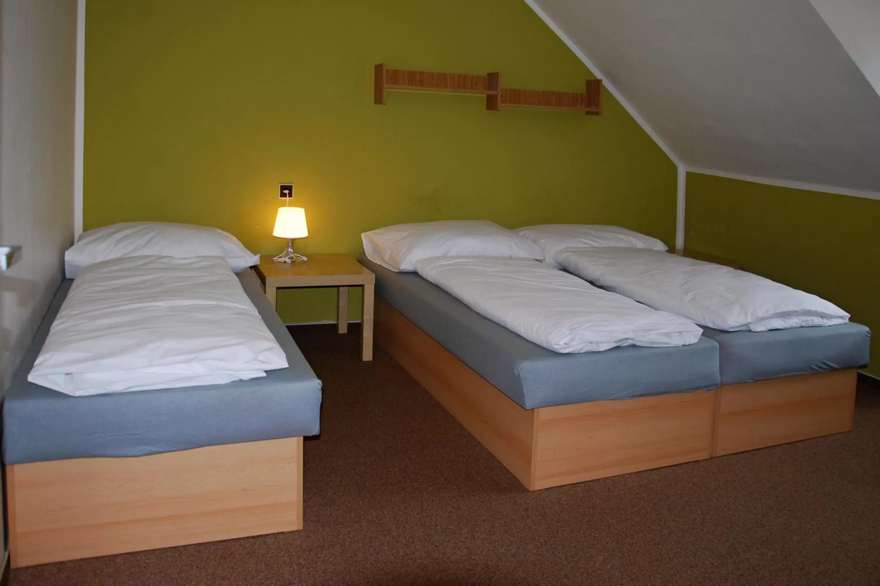 Triple Room with Shower in Hotel Veveří Triple Room with Shower in Hotel Veveří