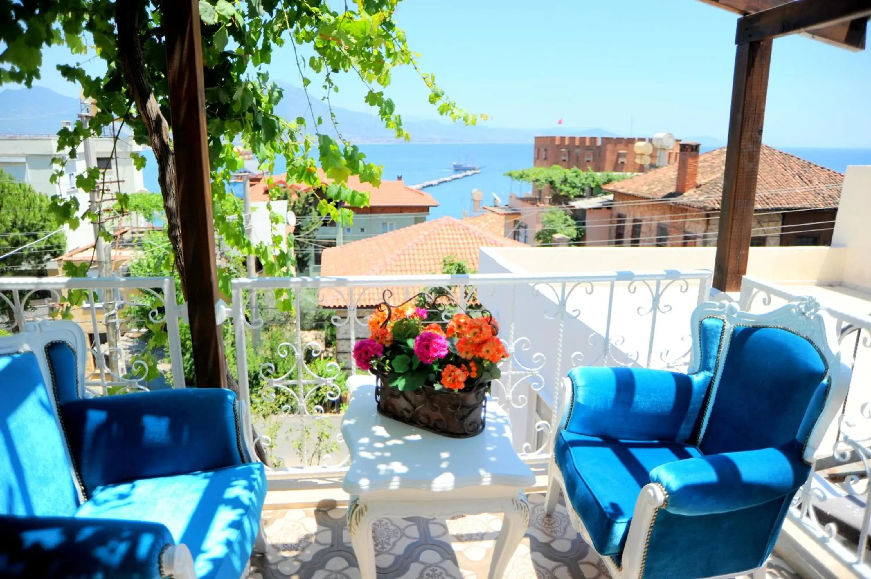 Balcony/Terrace in Lemon Villa Hotel - Adult Only