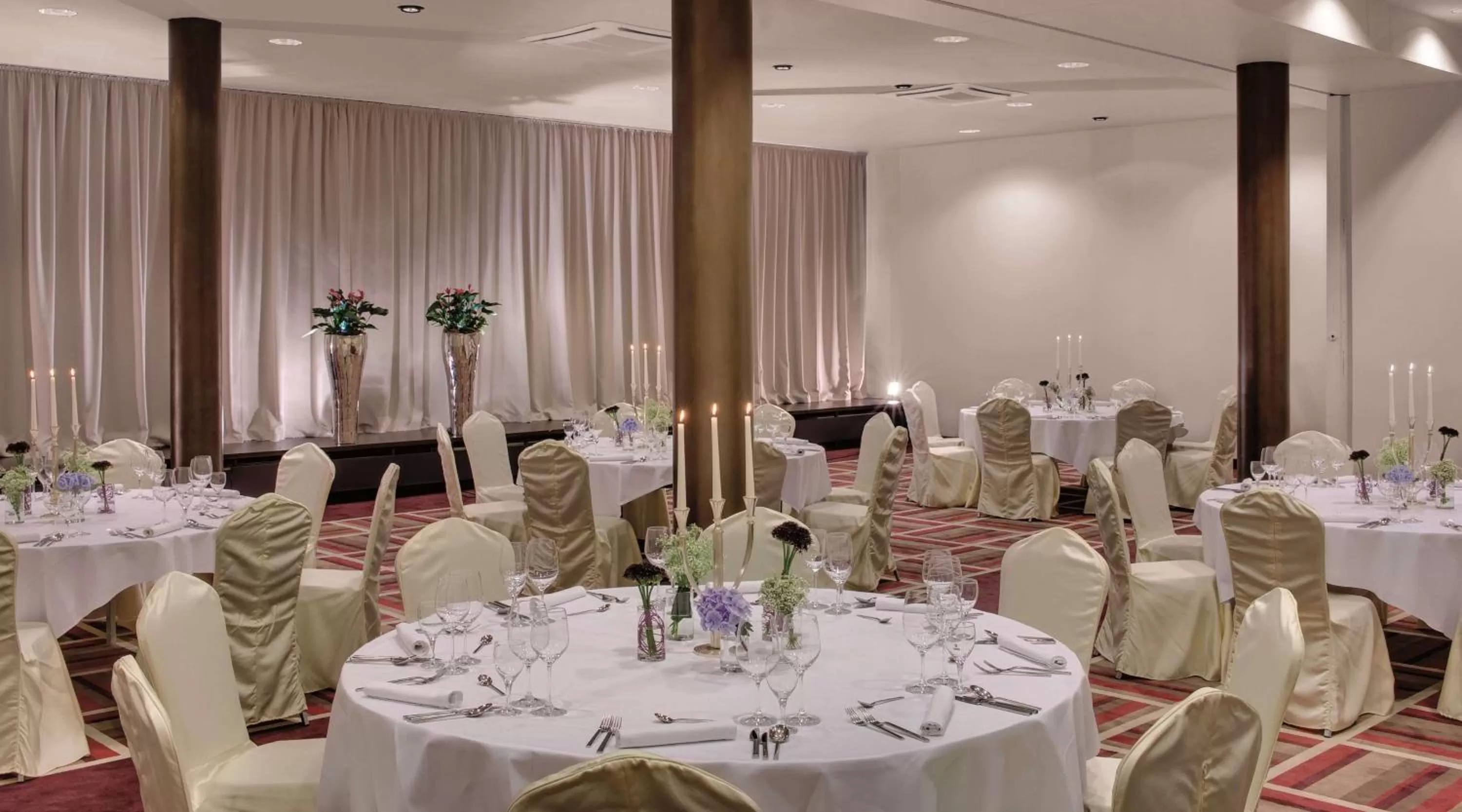 On site in Radisson Blu Hotel Leipzig