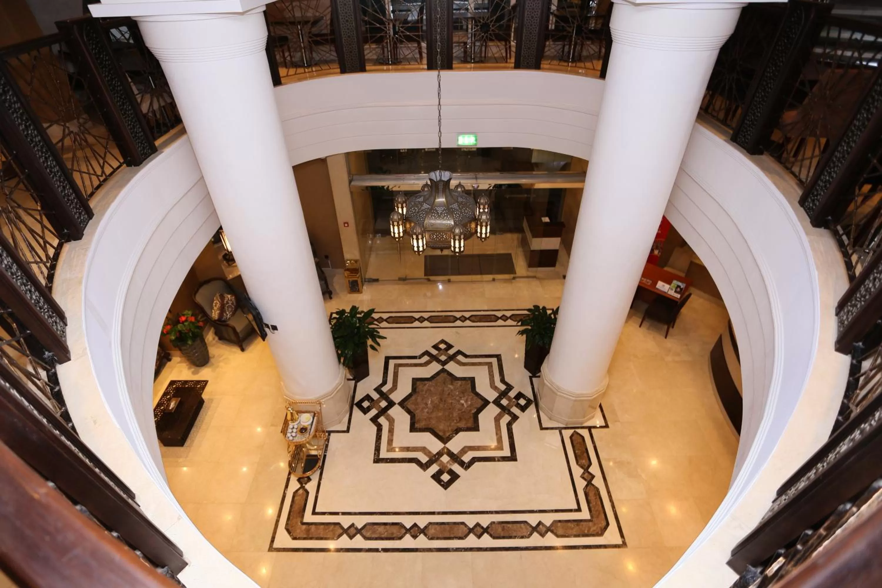 Lobby or reception in Al Hamra Hotel