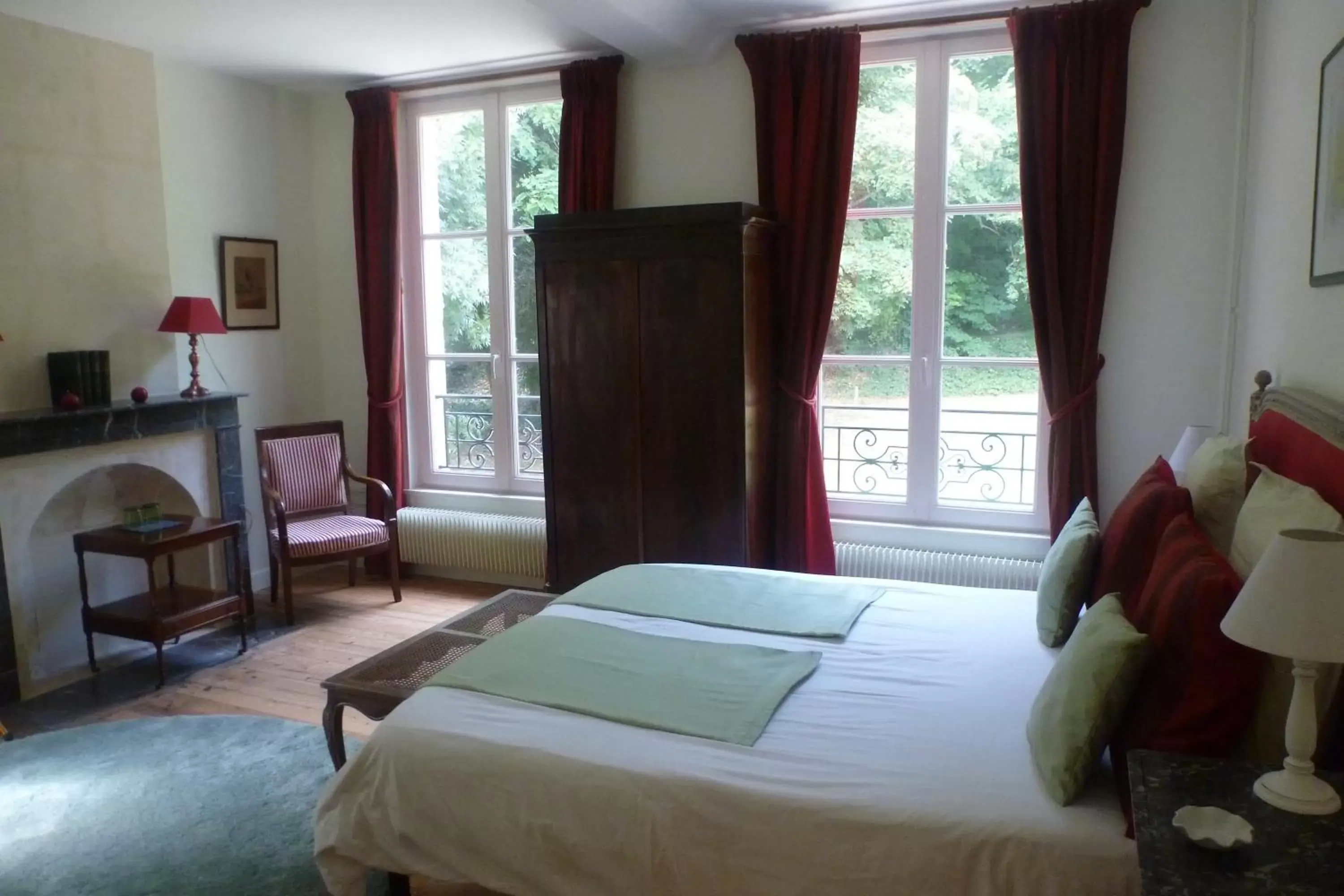 Bedroom in Chambres d'Hôtes Le Bas Manoir