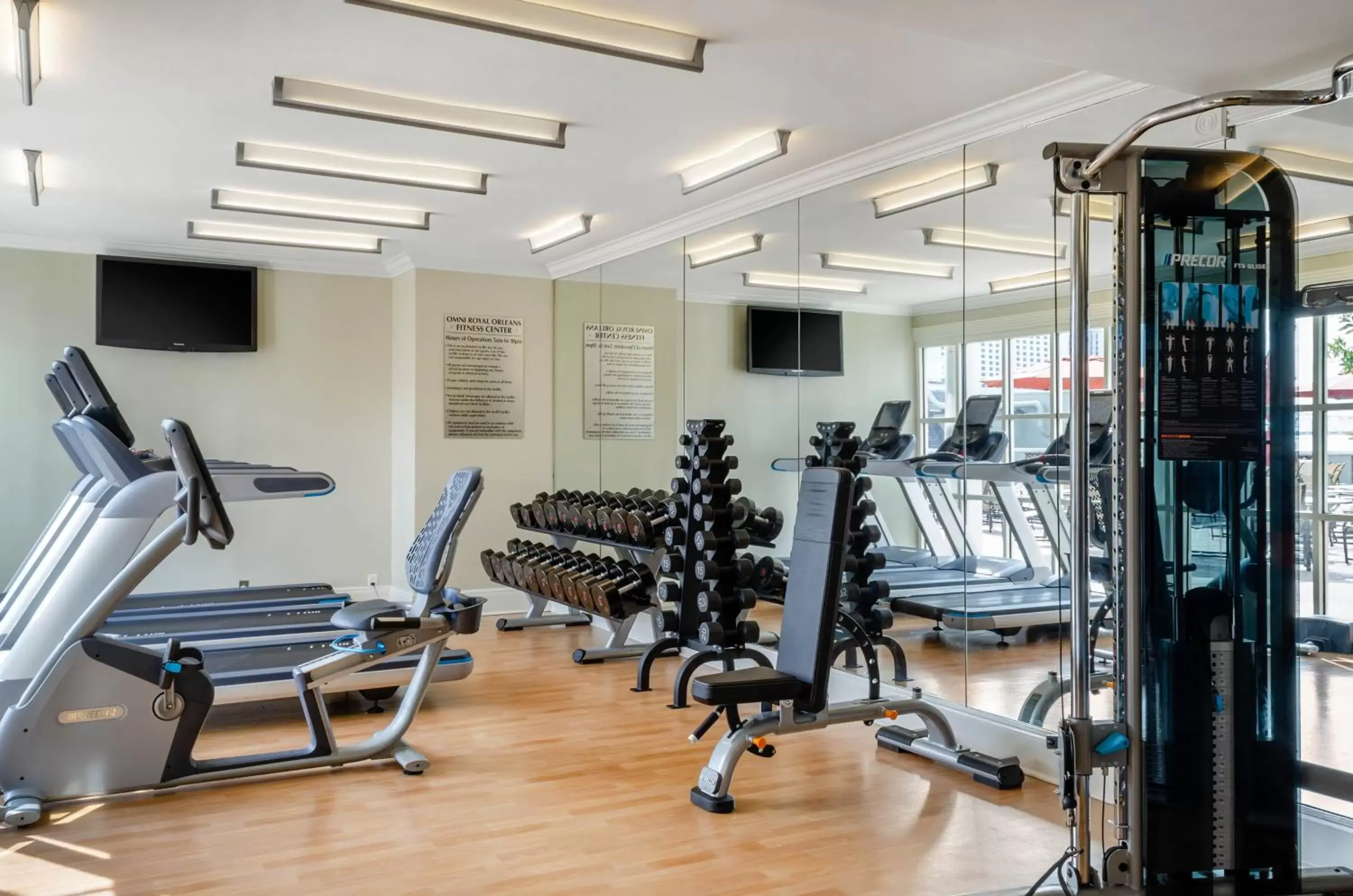 Fitness centre/facilities, Fitness Center/Facilities in Omni Royal Orleans Hotel