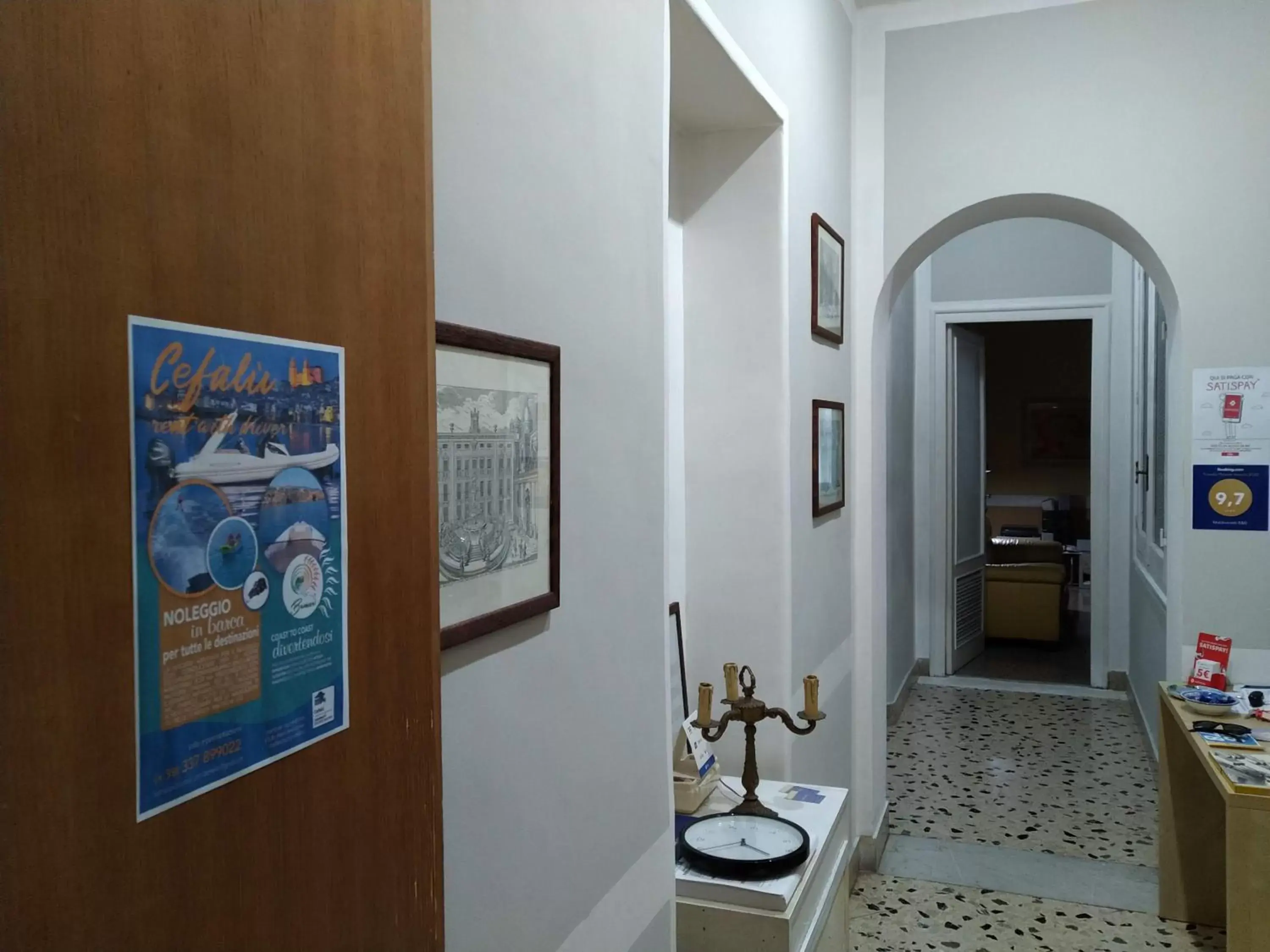 Lobby or reception in Mabbonath B&B - Il Genio del Porto