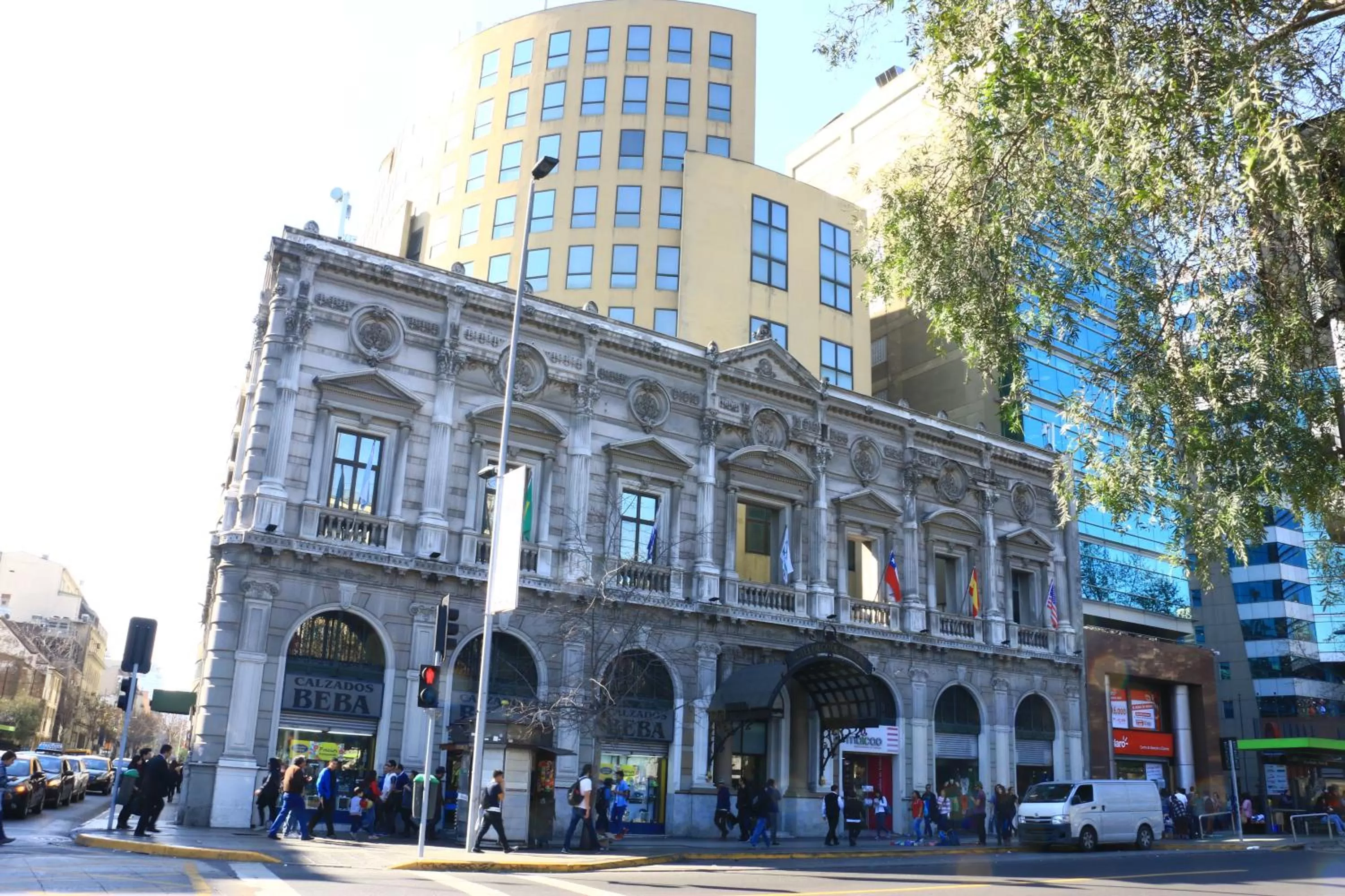 Facade/entrance in Hotel Diego de Almagro Santiago Centro