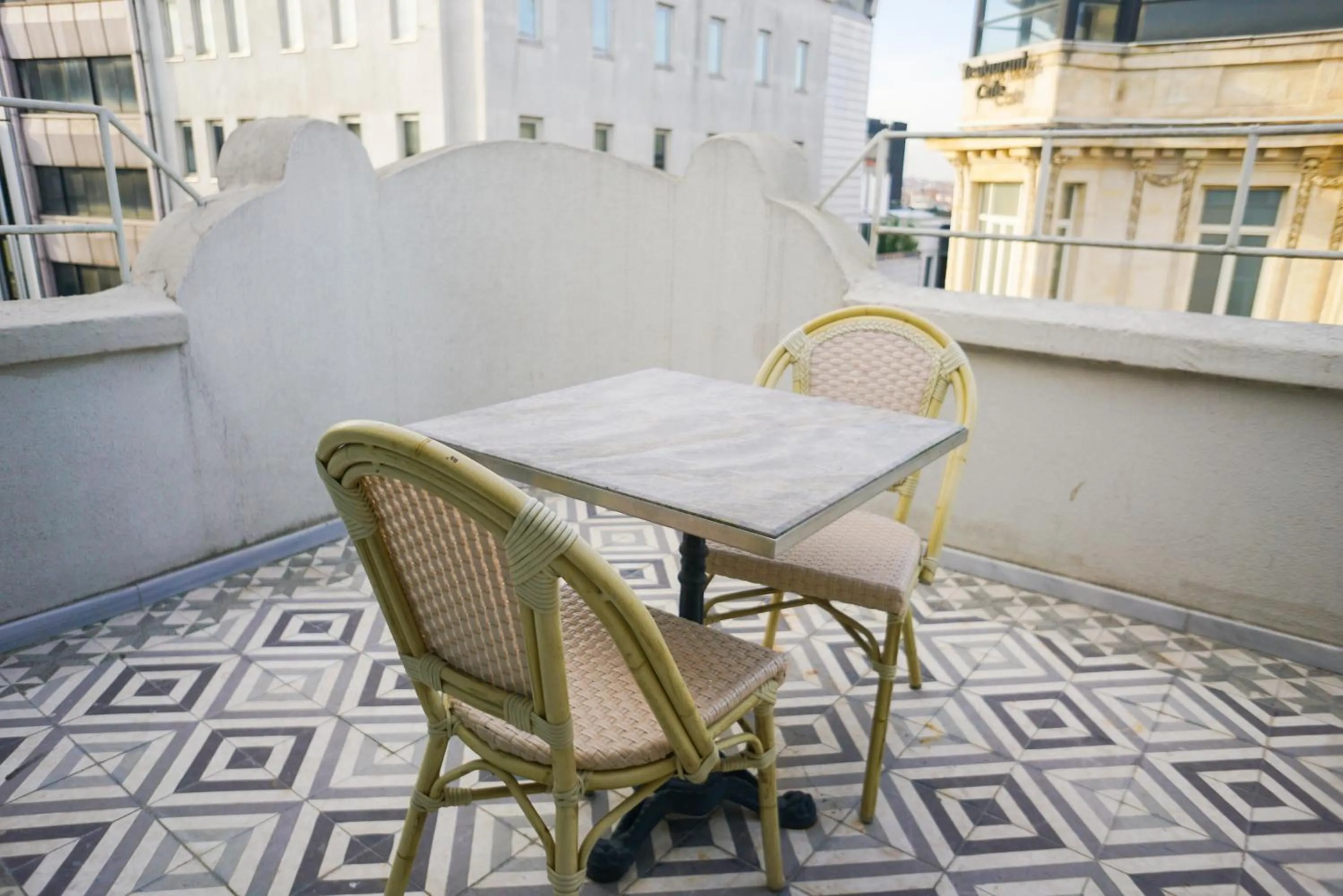 Balcony/Terrace in Triada Hotel Taksim - Special Category