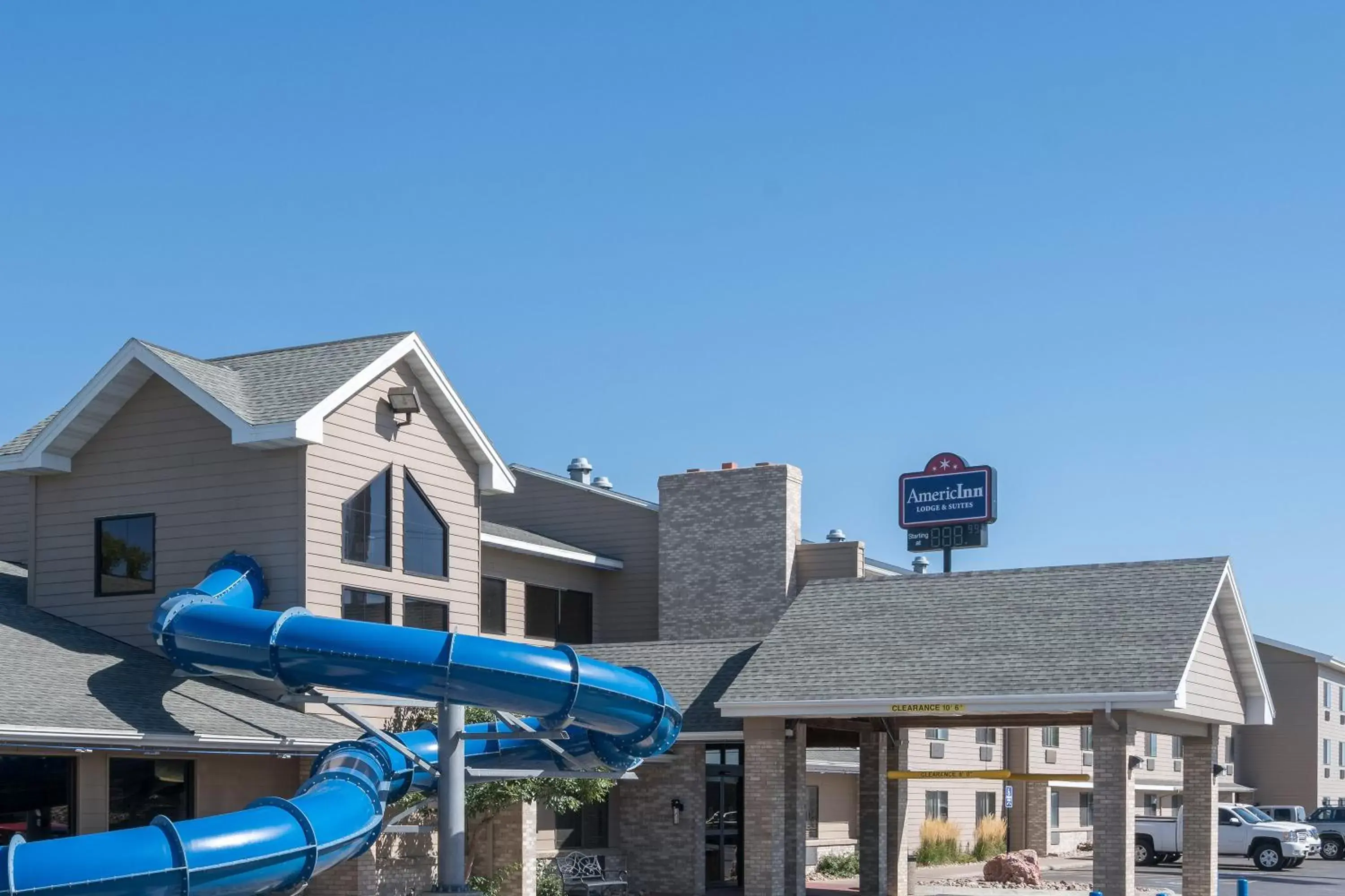 Facade/entrance, Water Park in AmericInn by Wyndham Rapid City