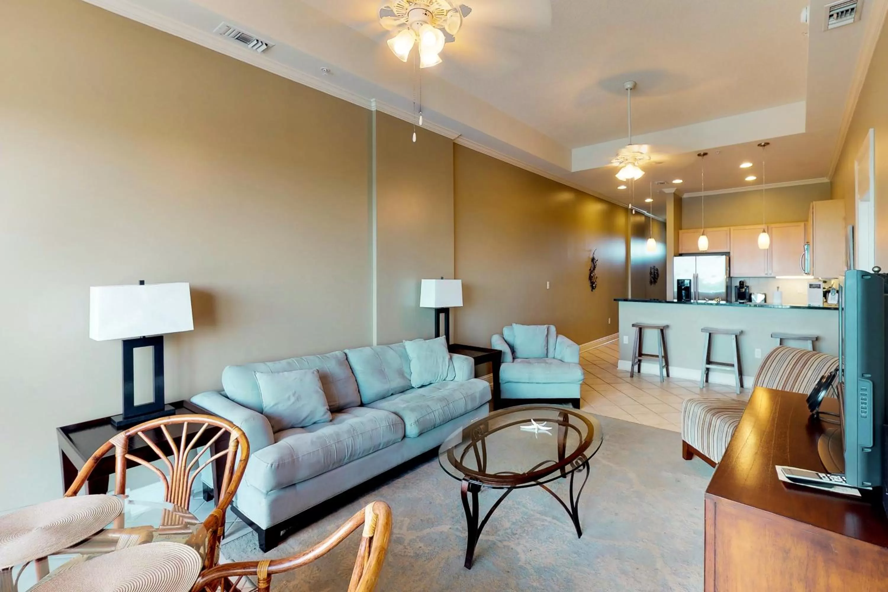 Seating Area in Wharf