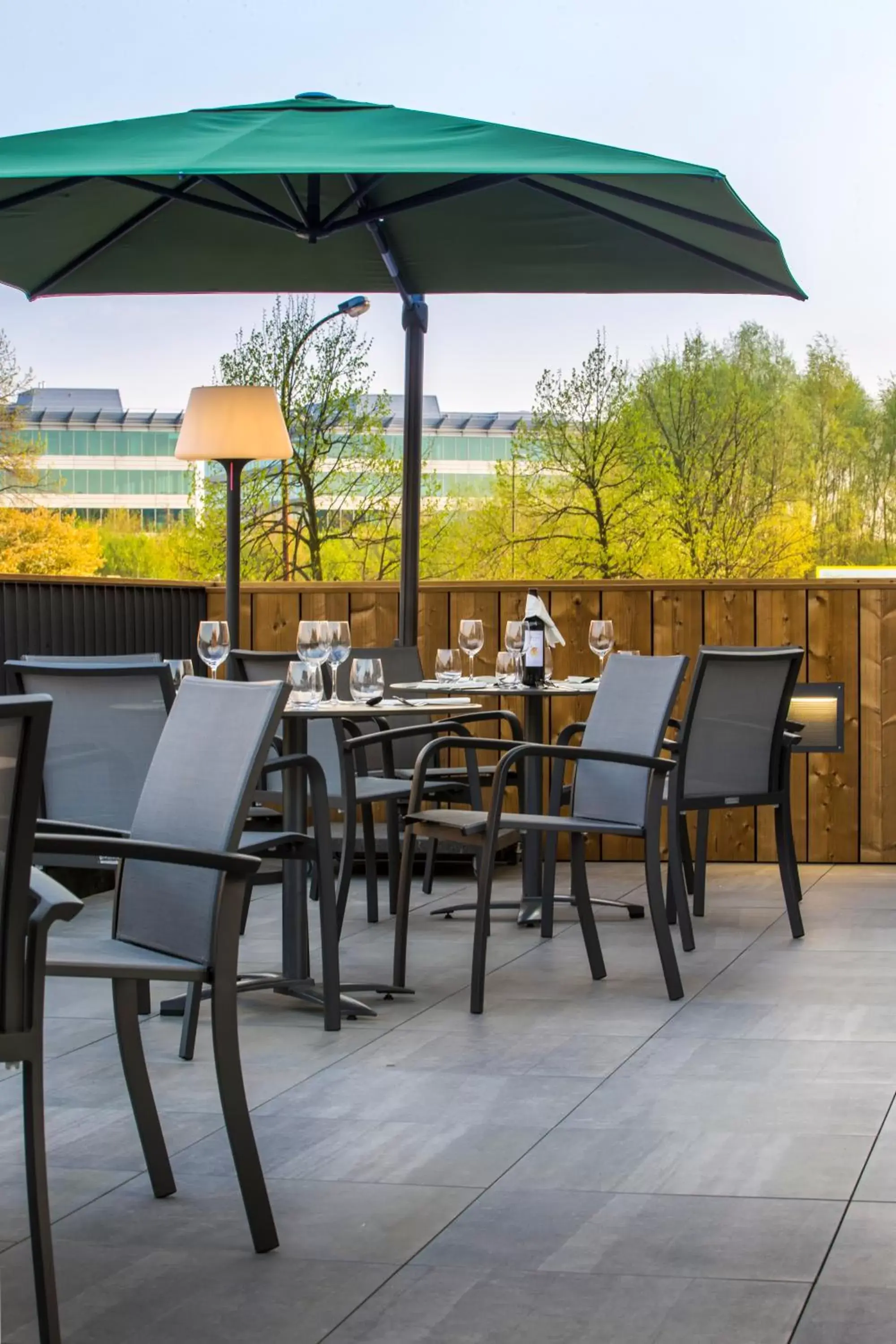 Balcony/Terrace in Park Inn By Radisson Brussels Airport