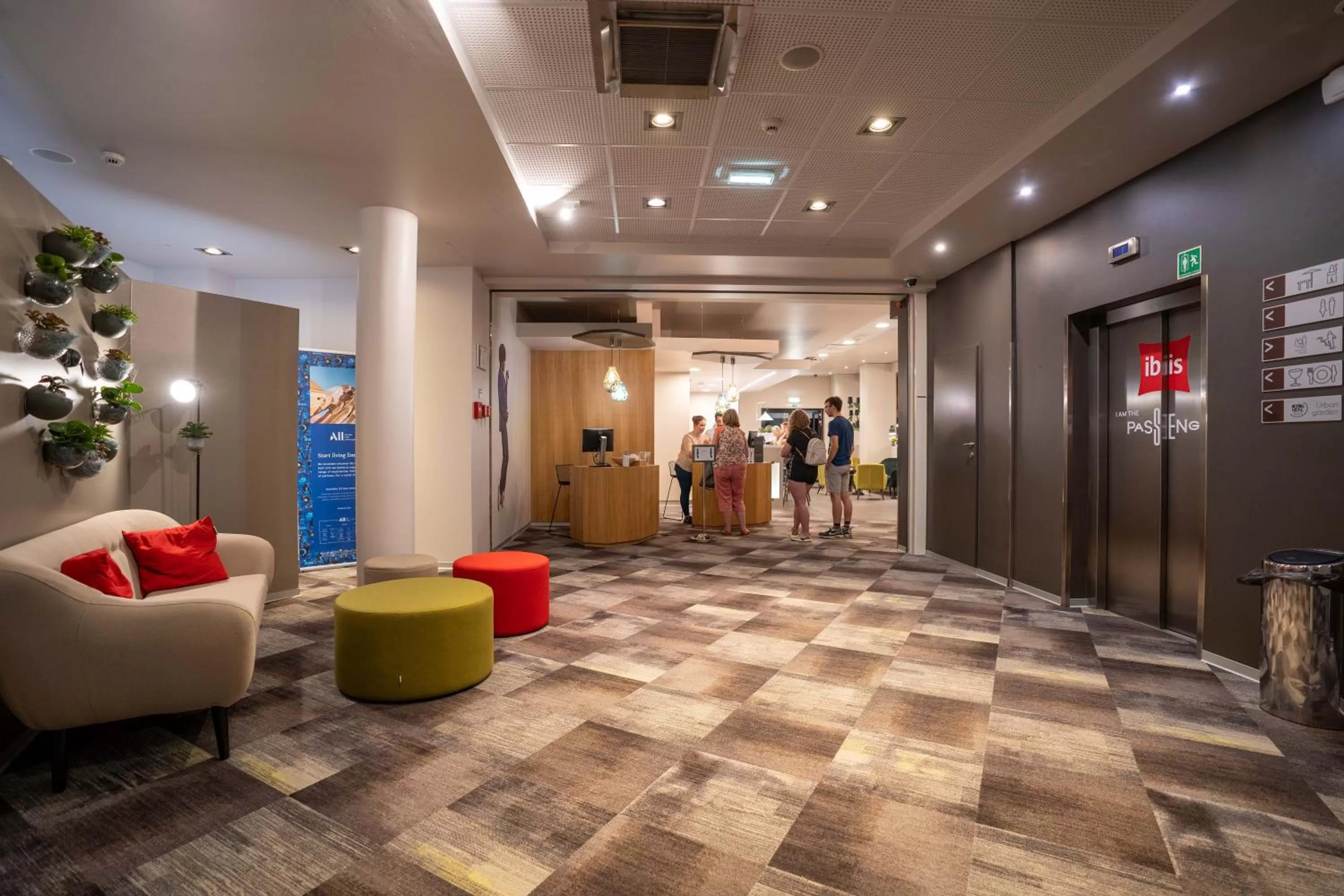 Lobby or reception in Ibis Hotel Plzeň