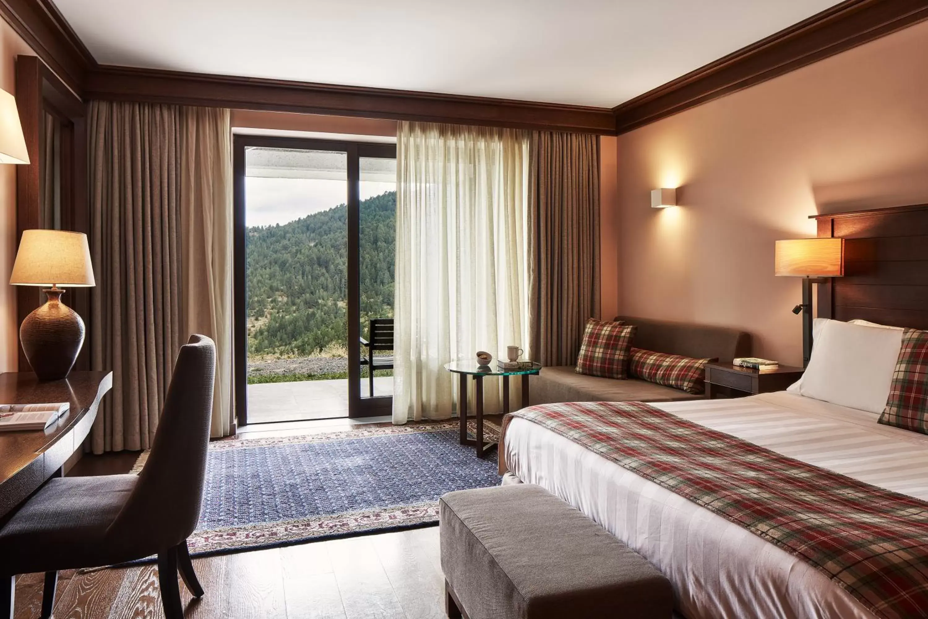Photo of the whole room, Bed in Grand Forest Metsovo - Small Luxury Hotels of the World