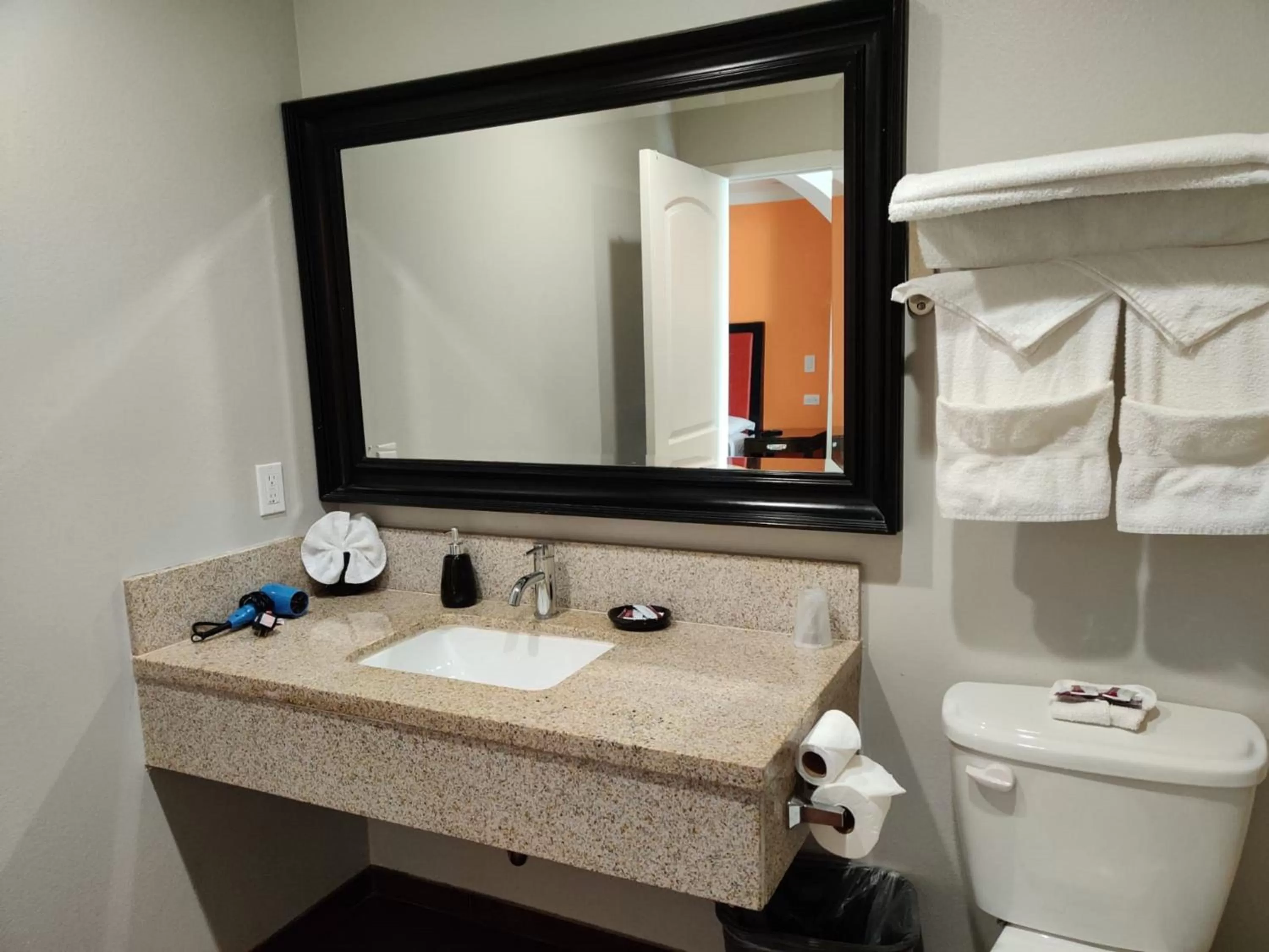 Toilet in LYFE INN & SUITES by AGA - LAX Airport