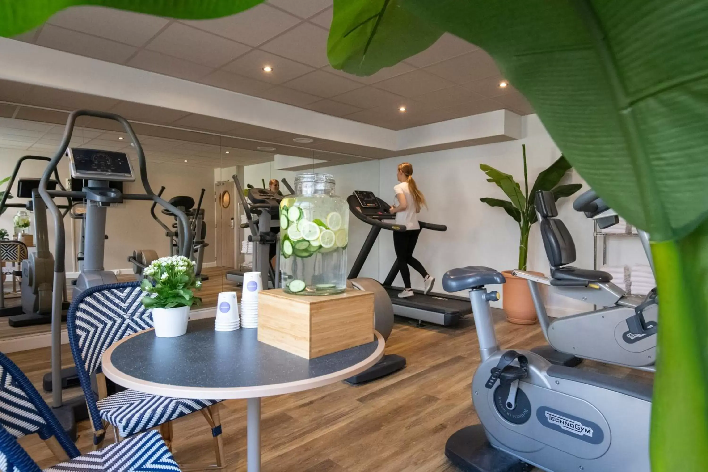 Fitness centre/facilities in Novotel Suites Nice Airport