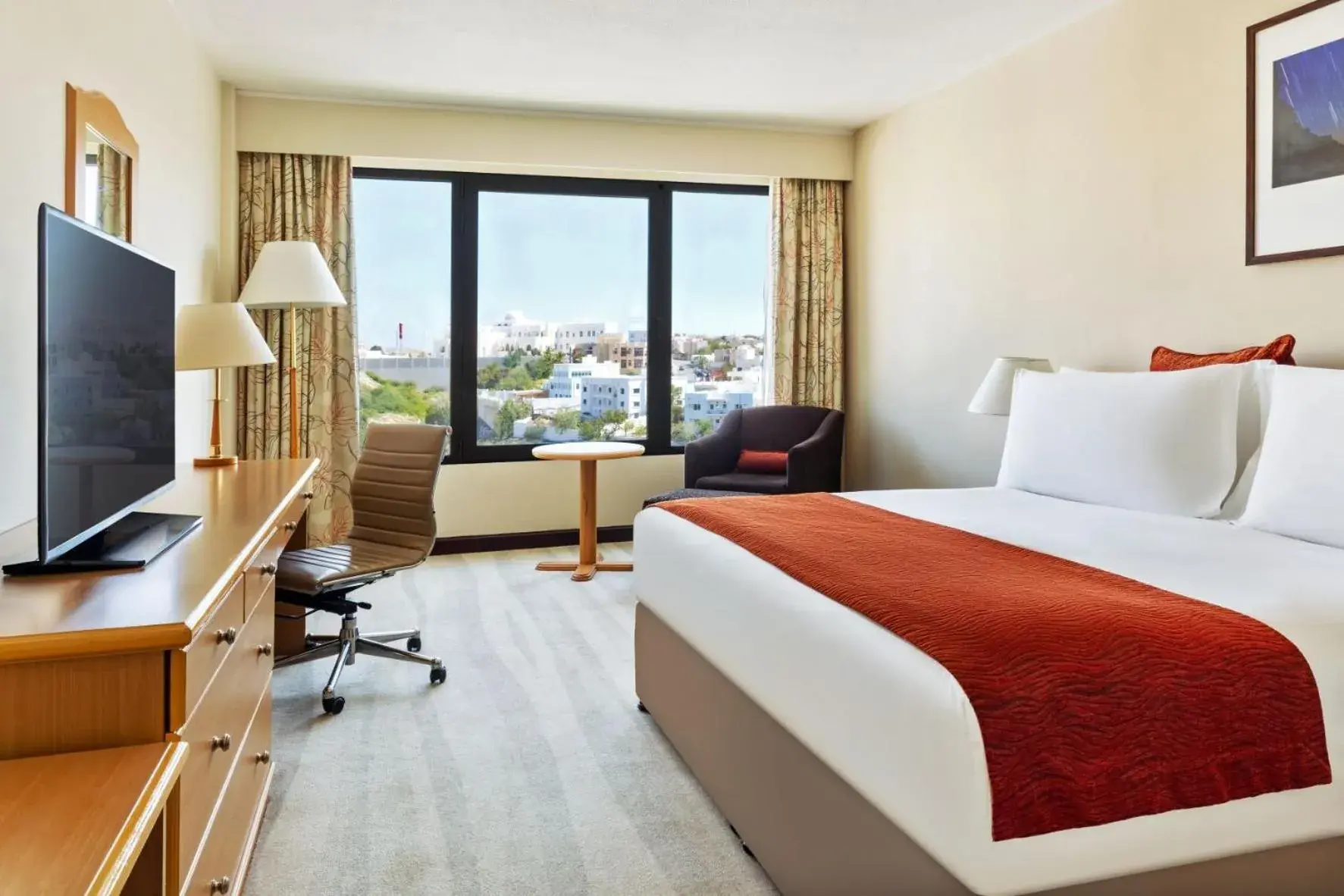 Bedroom in Crowne Plaza Muscat, an IHG Hotel