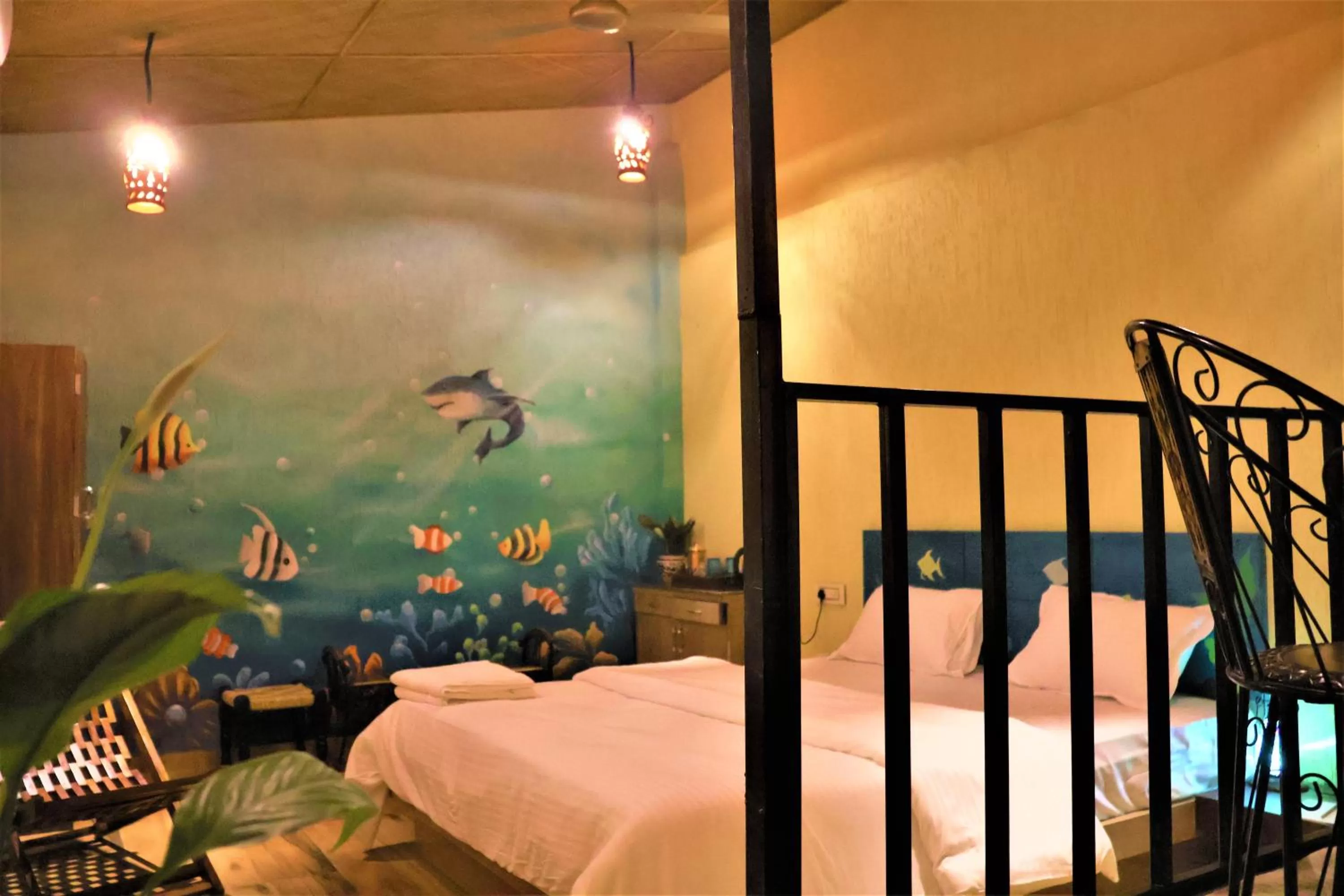 Bed in Saveda Farm & Cottages