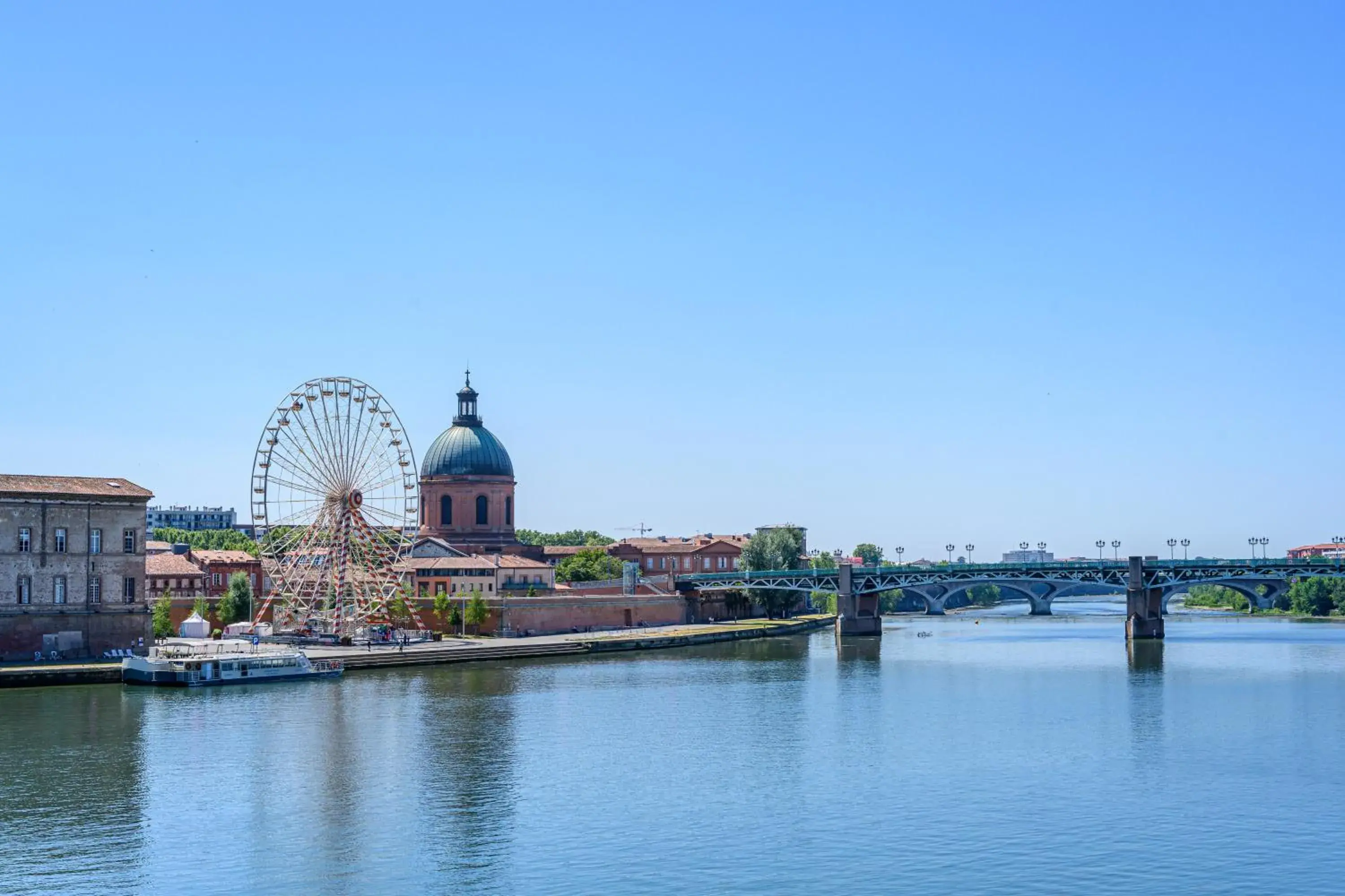 River view in Citadines Wilson Toulouse