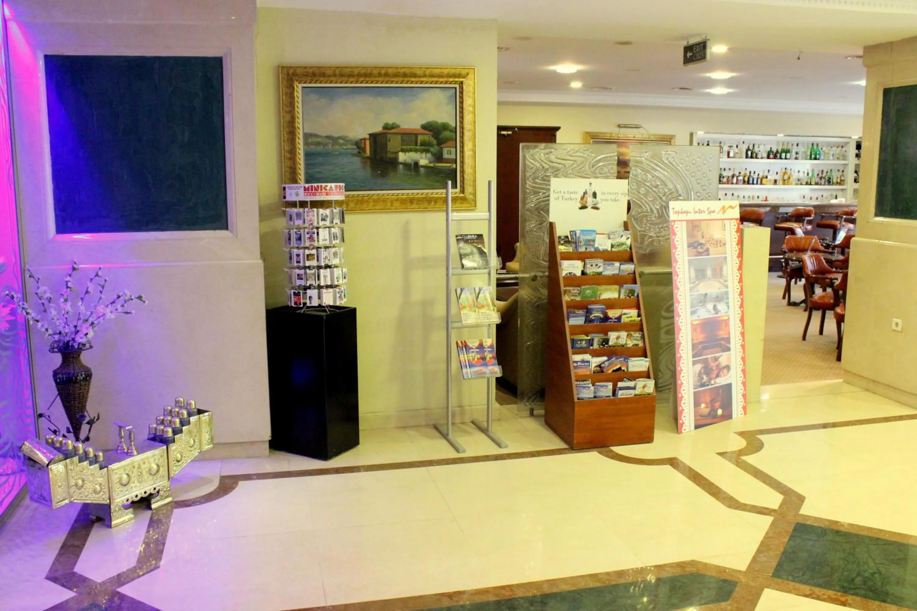 Decorative detail in Topkapi Inter Istanbul Hotel