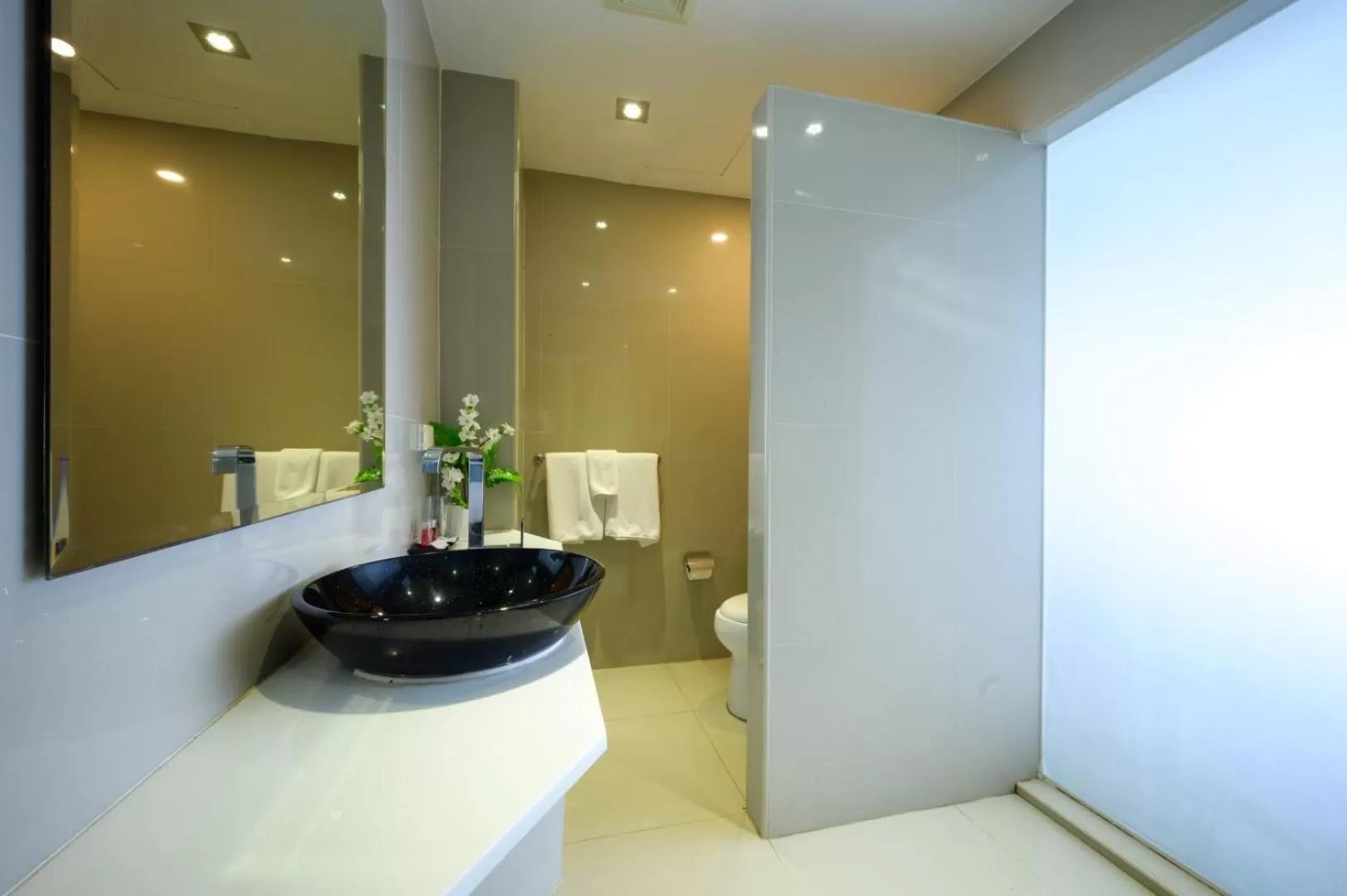 Shower in Cozy Resort, A Boutique Hotel