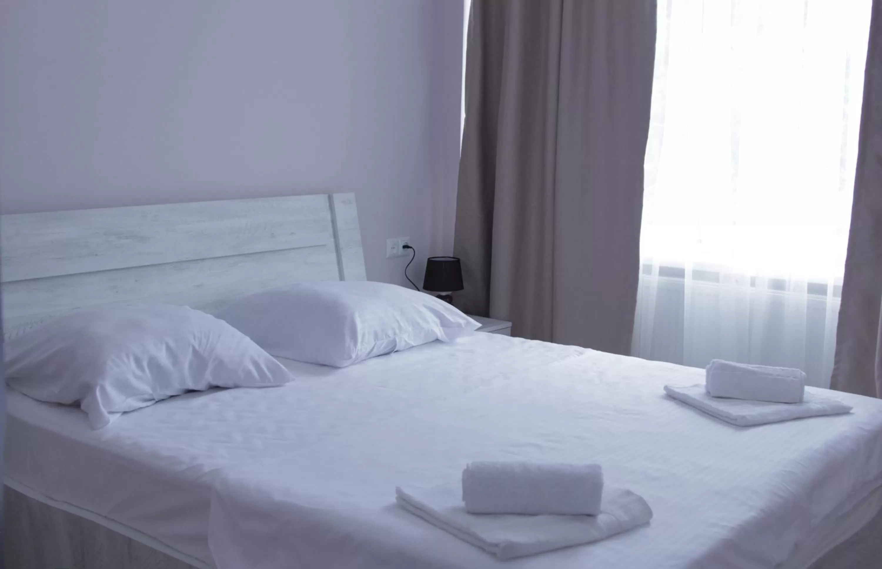 Bed in Hotel Caucasus