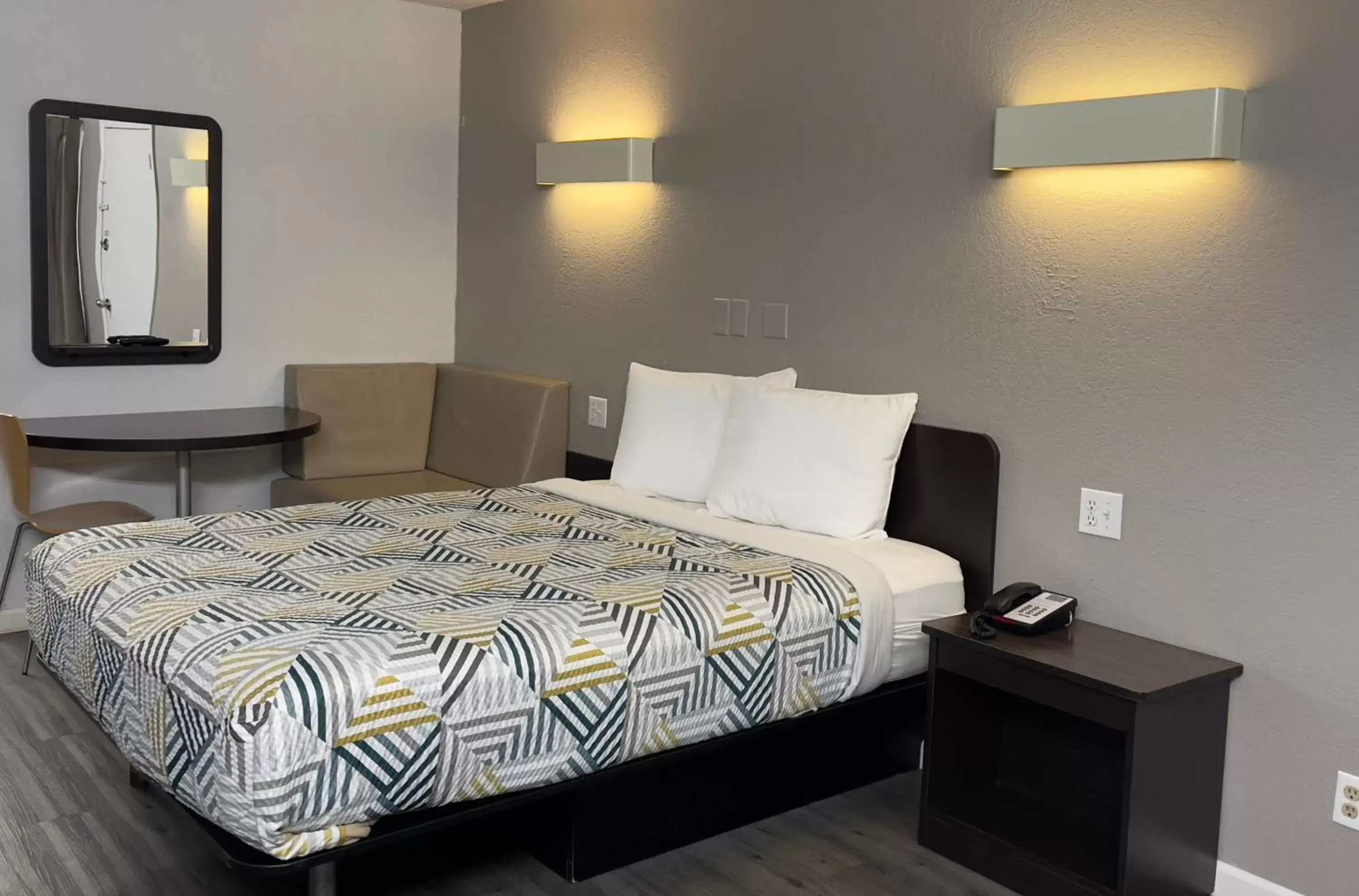 Bed in Motel 6-Sallisaw, OK
