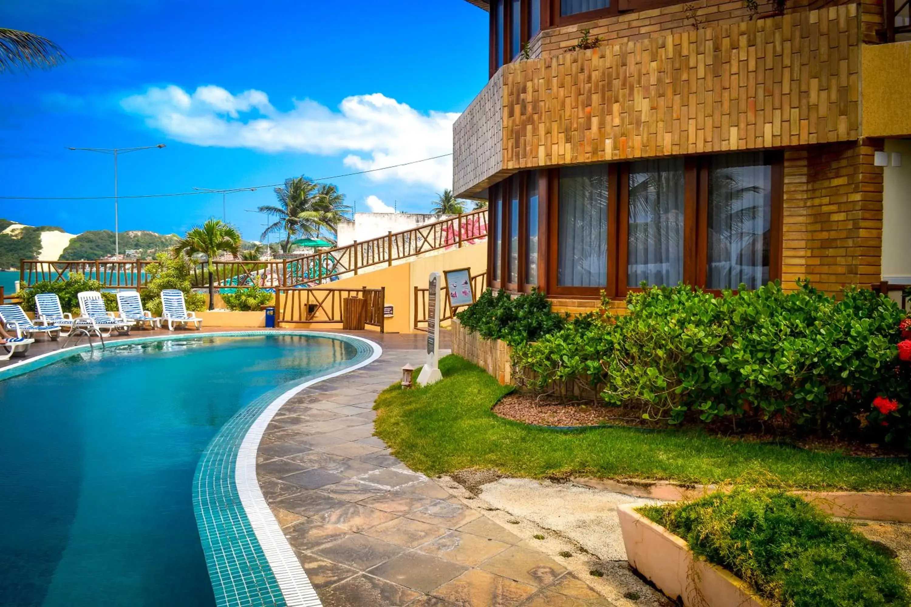 Swimming Pool in Visual Praia Hotel