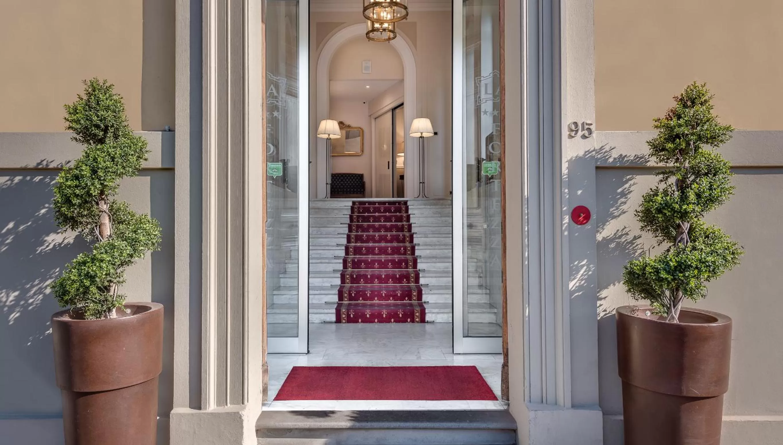 Property building in Hotel La Fortezza