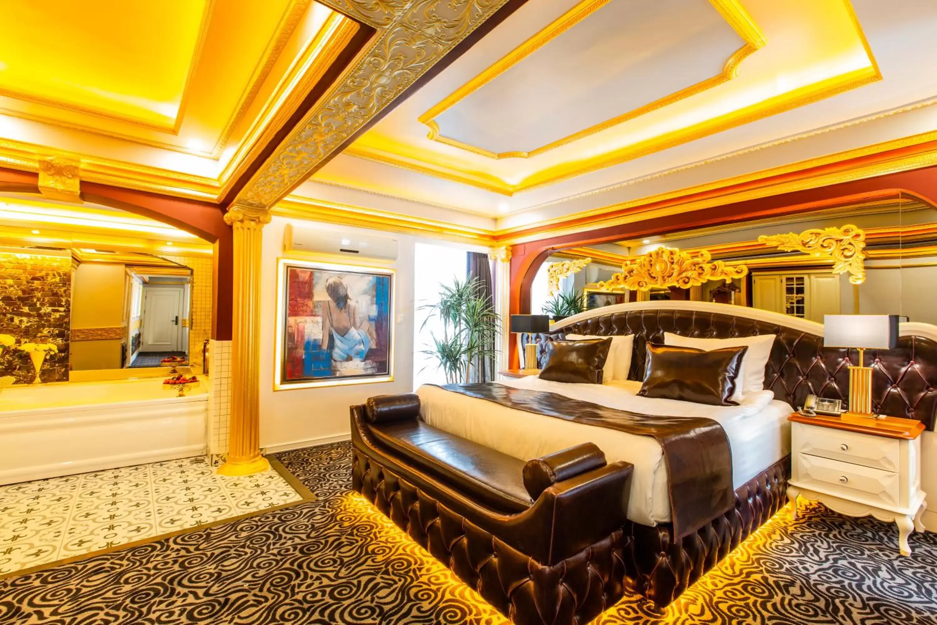 Bedroom in Andalouse Elegant Suite Hotel