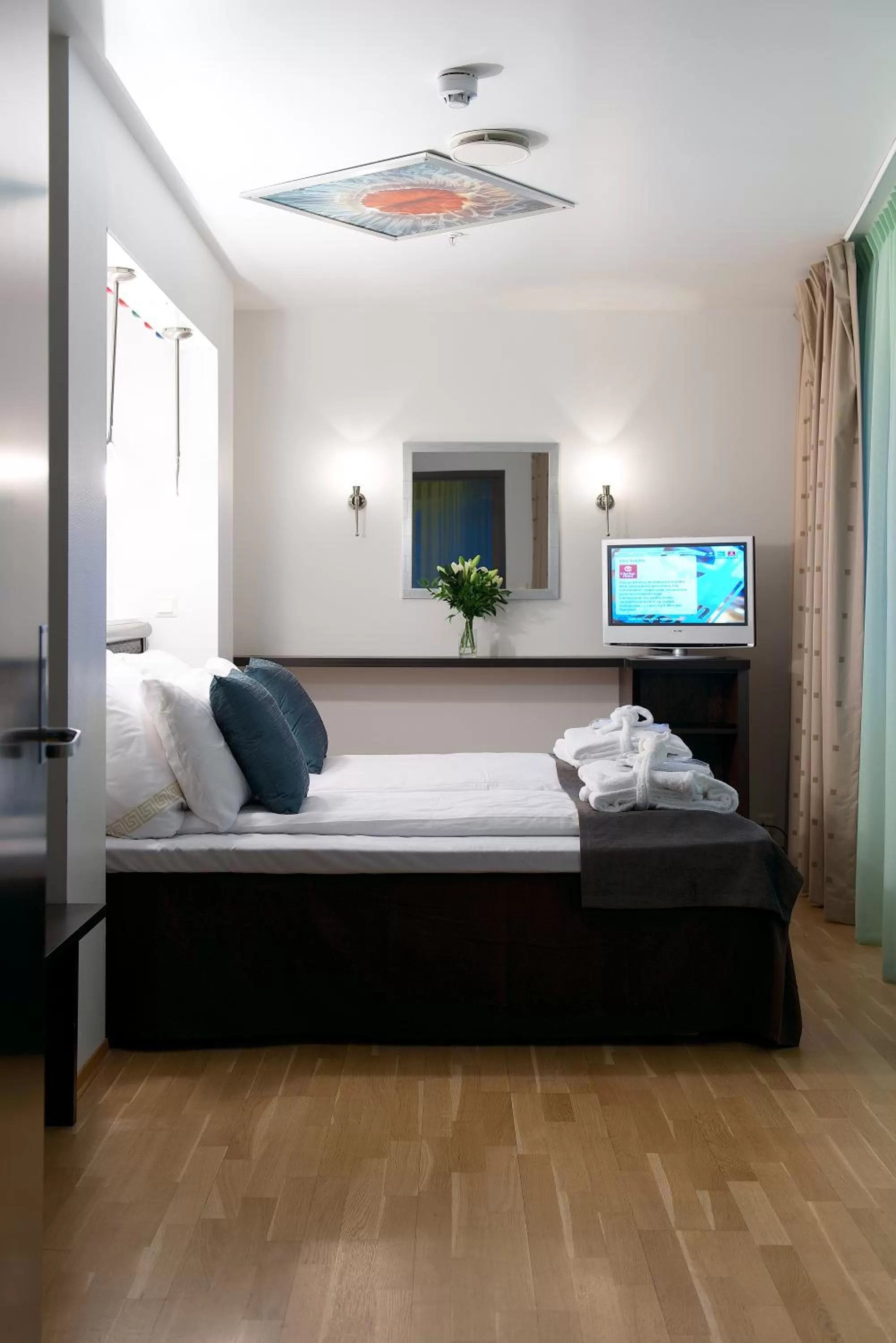 Bed in Home Hotel Aurora