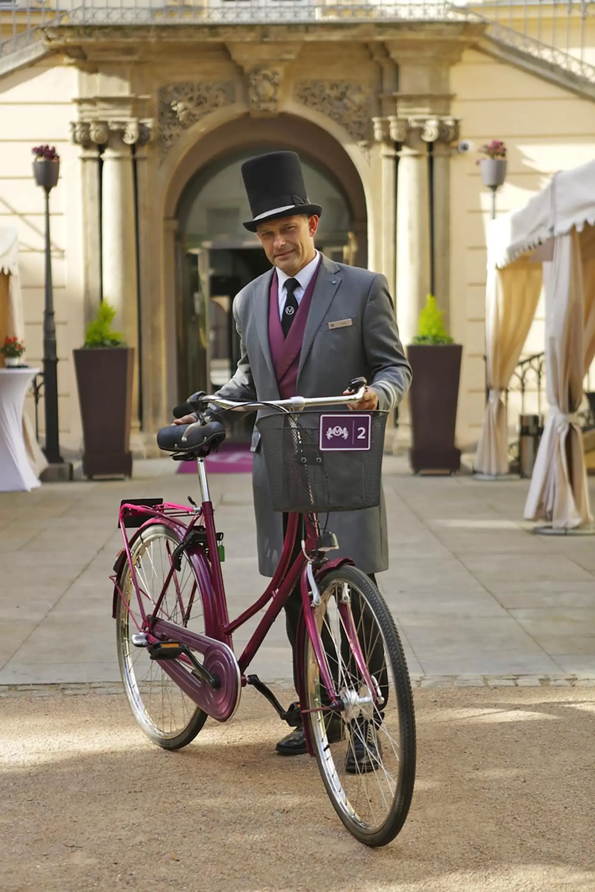 Property building, Biking in The Grand Mark Prague - The Leading Hotels of the World