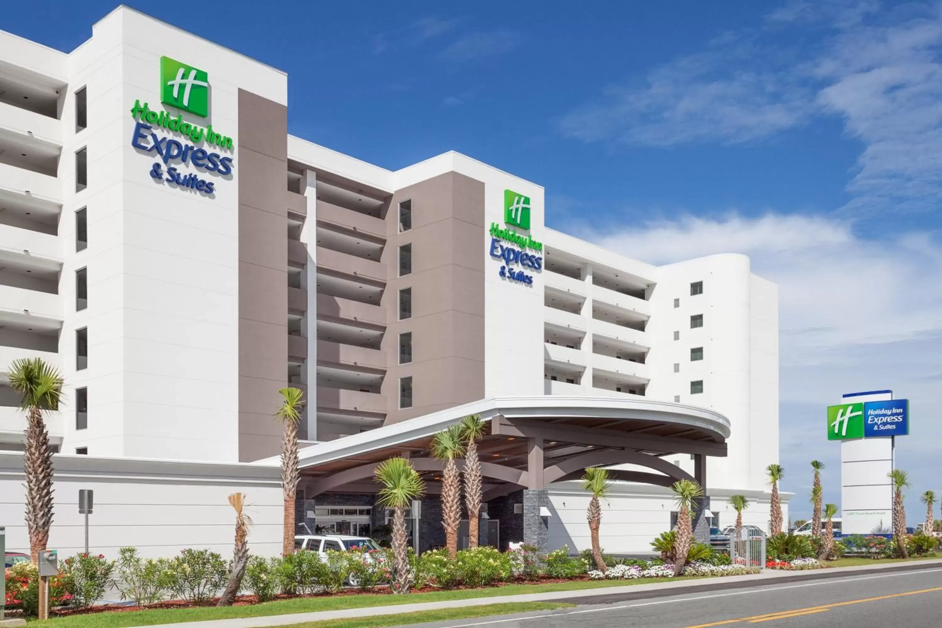 Property Building in Holiday Inn Express & Suites Panama City Beach - Beachfront, an IHG Hotel