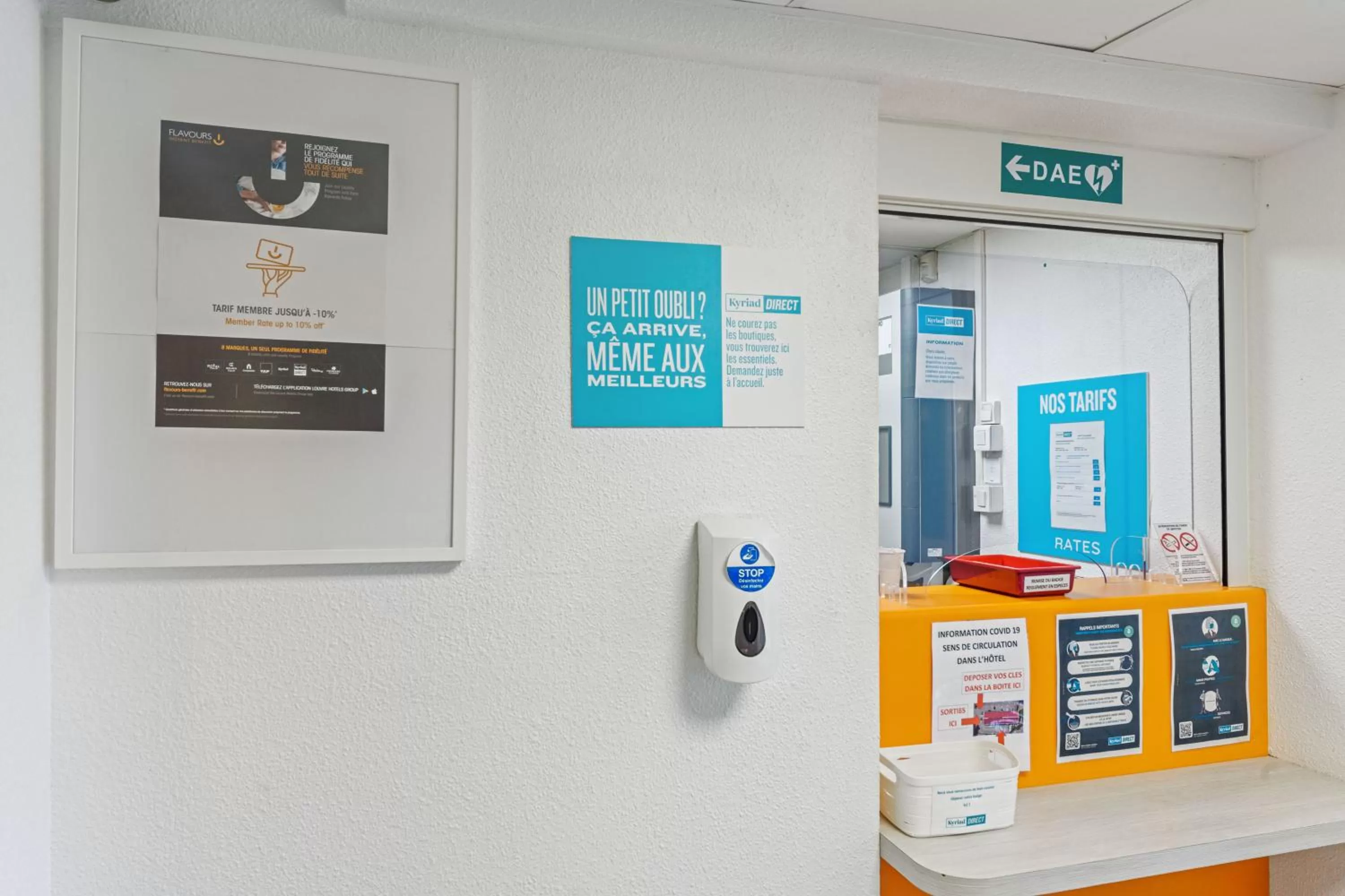 Lobby or reception in Kyriad Direct Annemasse - Genève