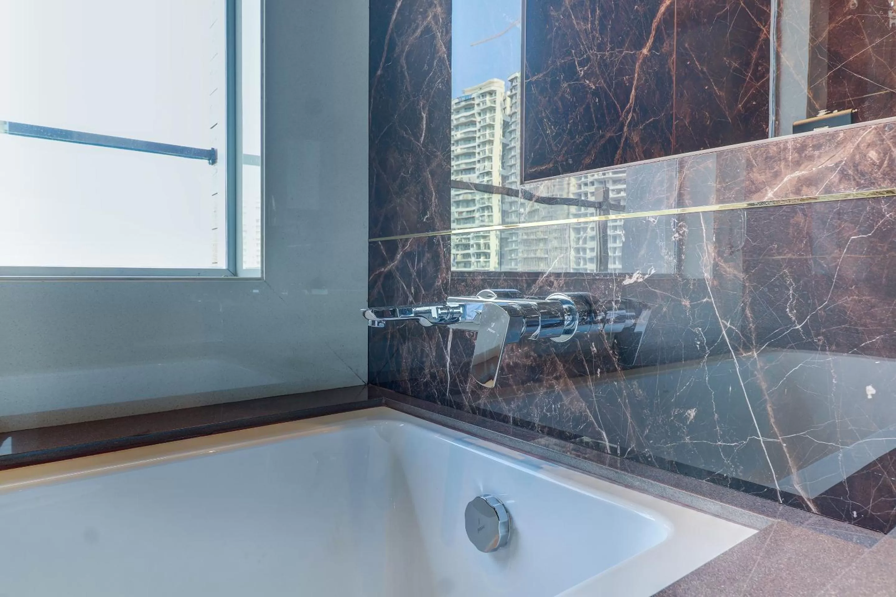 Bathroom in Hotel Gurudev Grand