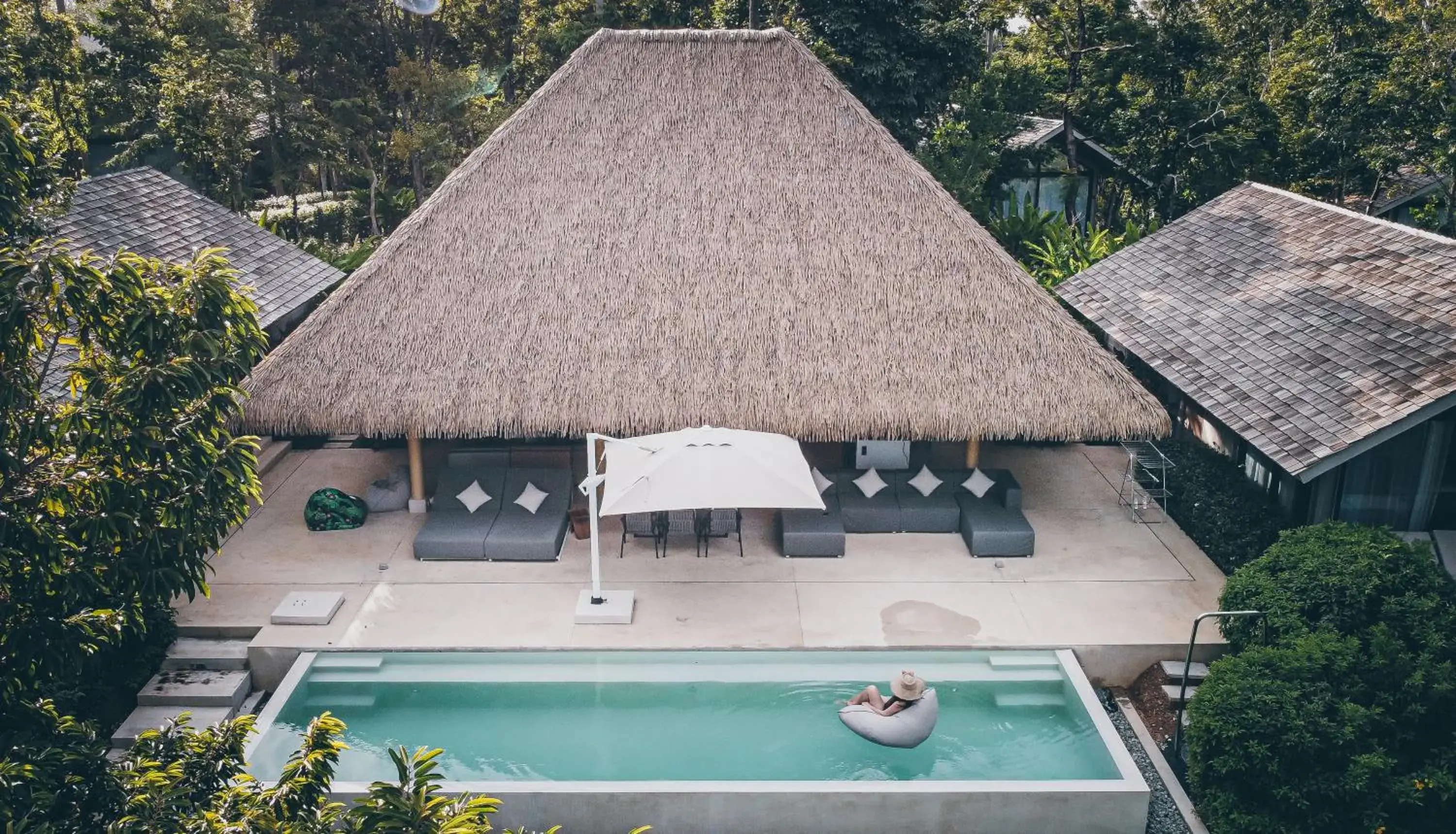 Pool view in Island Escape Burasari Pool view in Island Escape Burasari