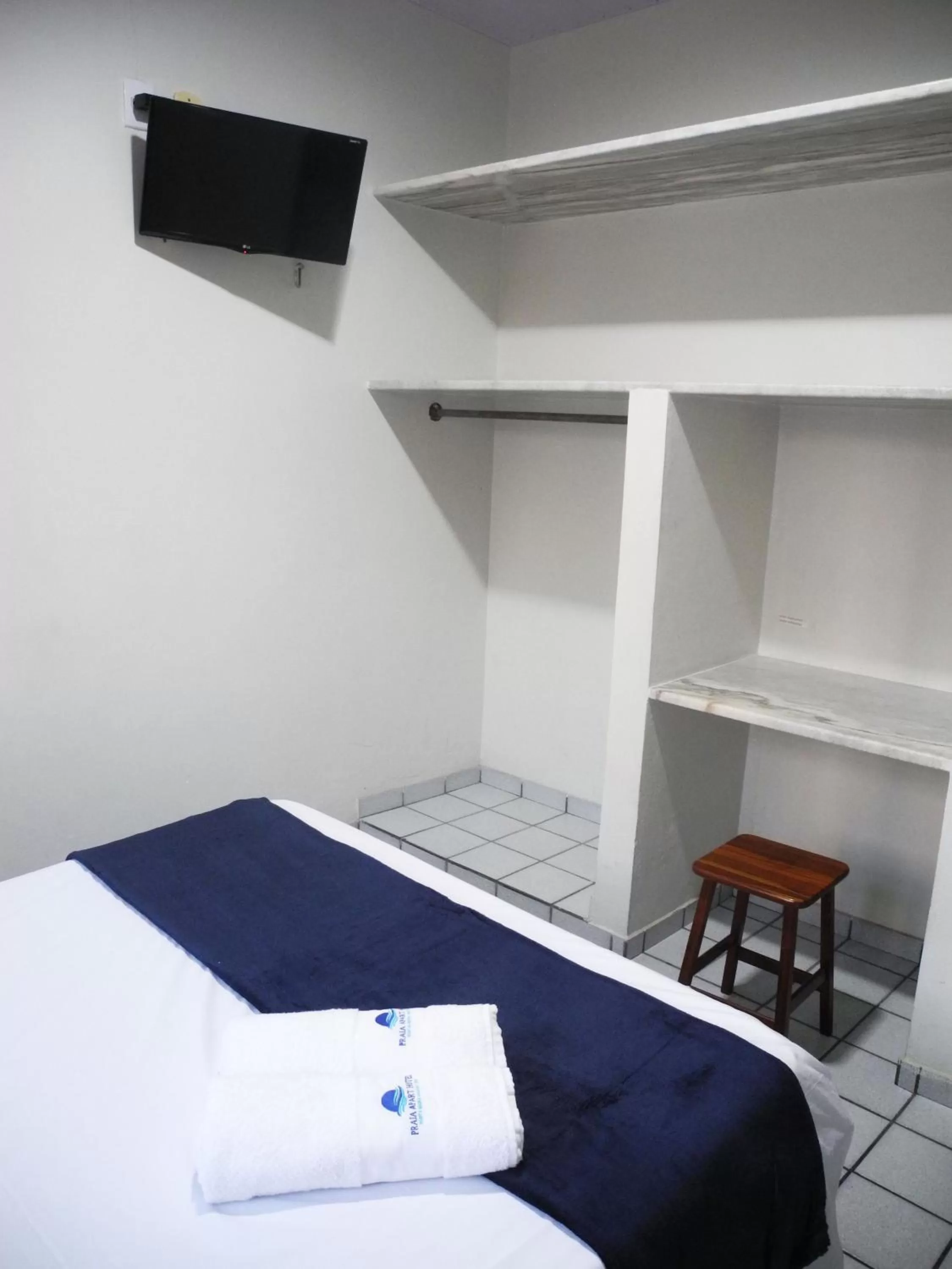 Bed in Praia Apart Hotel